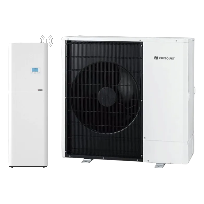Frisquet 8.0kW Teamao - PAC air/eau - 8 kW (+7C/35C) - MONO 230V - CH+ECS