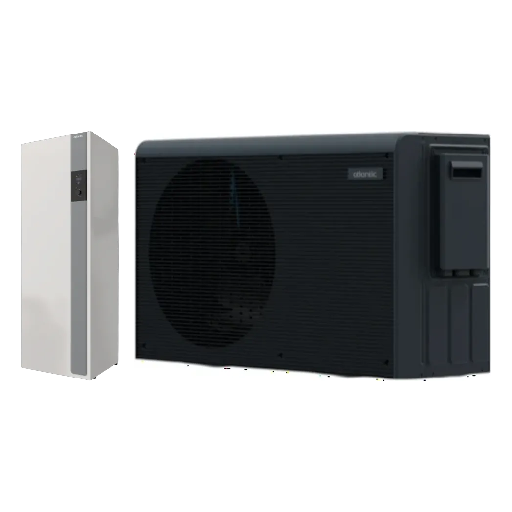 Atlantic ALFEA M DUO 3 kW - PAC air/eau - 5,04 kW (+7C/35C) - MONO 230V - CH+ECS 190 L - MONOBLOC