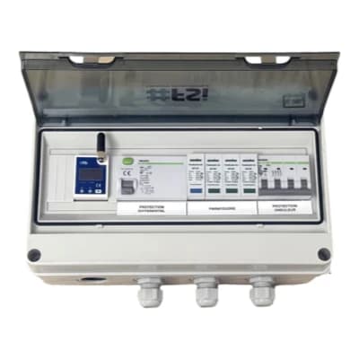 Coffret AC triphasé 10 kW avec EMS pour micro-onduleurs FSI