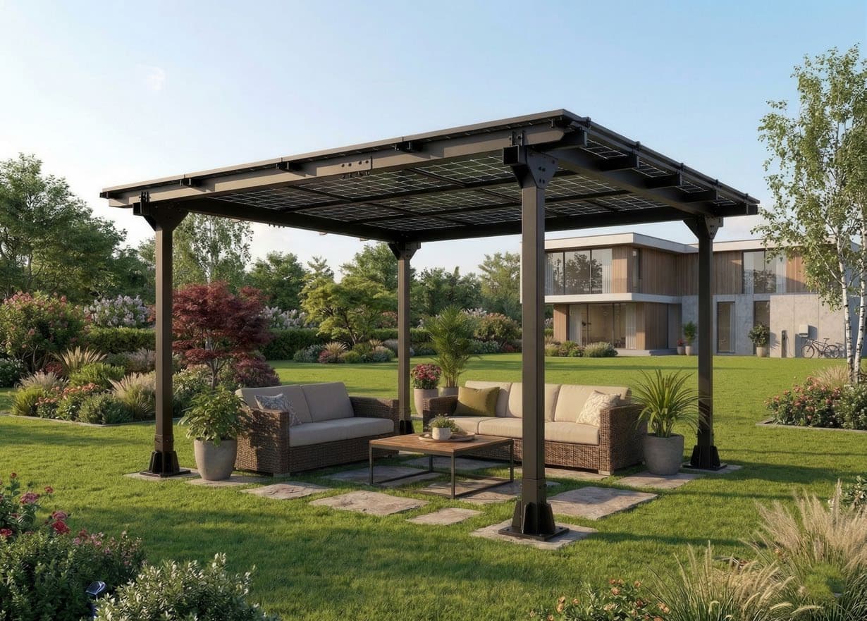 Pergola solaire FSI 4000 Wc