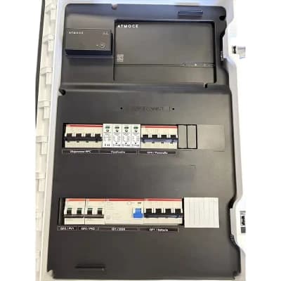 ATMOCE - Coffret AC - 18kVA - Triphasé - MC100T - 2×20A - version ABB