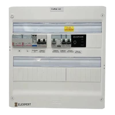Coffret AC ENPHASE - 3kVA - Monophasé - NFC 15-100 - CACENPH-20A-C15100