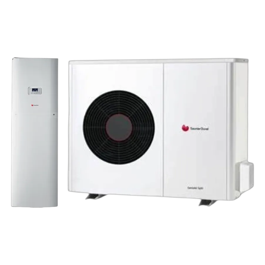 Saunier Duval GeniaAir Split 3 – PAC air/eau – 3.6 kW (+7°C/35°C) – MONO 230V – CH+ECS