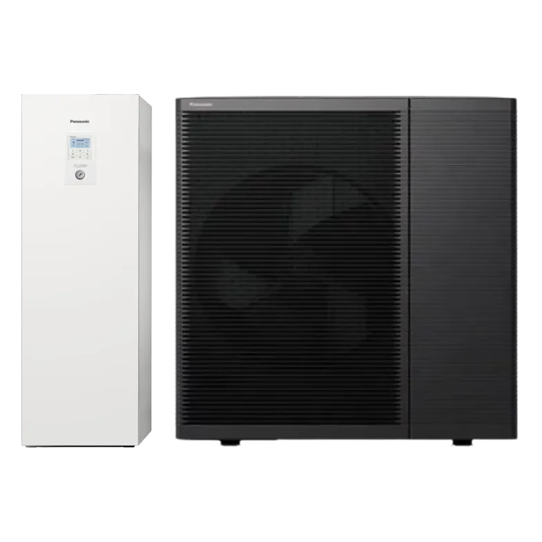 Panasonic Aquarea High Performance Bi-bloc H Generation 12kW 1 Phase - PAC air/eau - 12 kW (+7C/35C) - CH+ECS