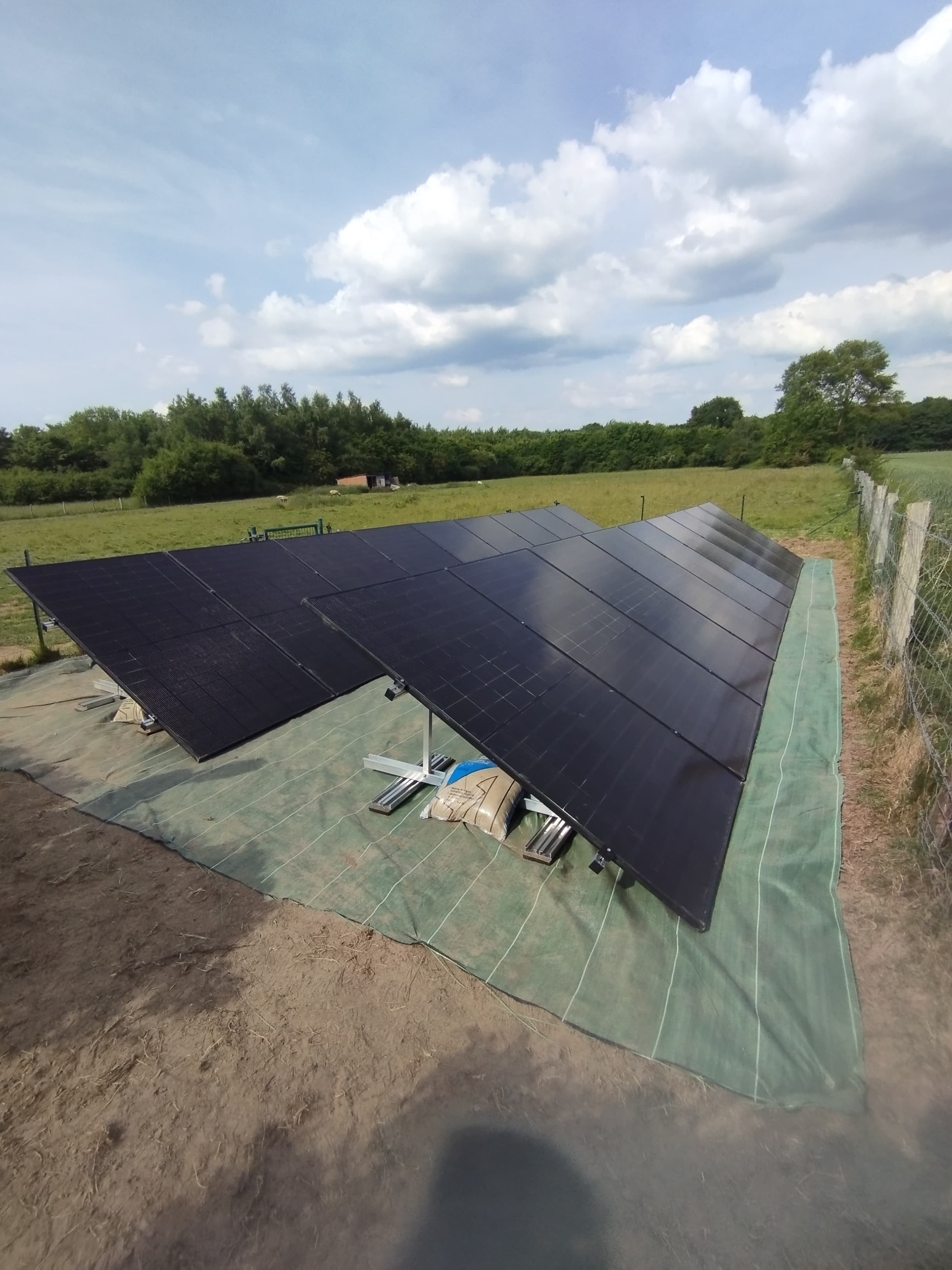 Installation photovoltaïque de 9.0 kWc à Beaumont-le-Roger