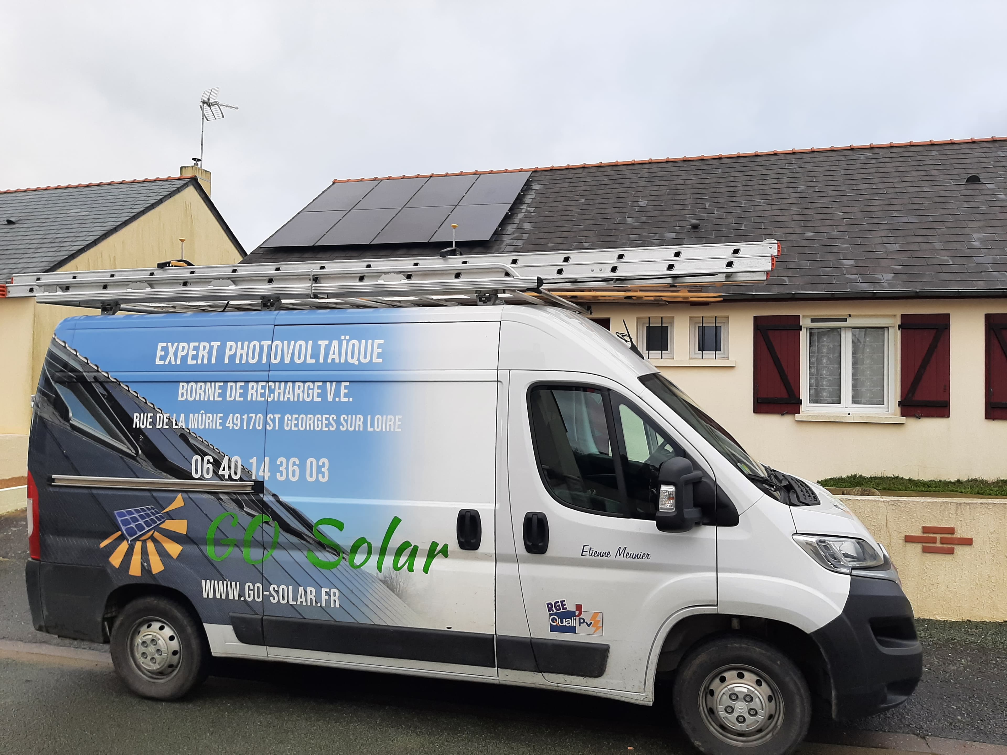 Installation photovoltaïque de 3.0 kWc à Mauges-sur-Loire