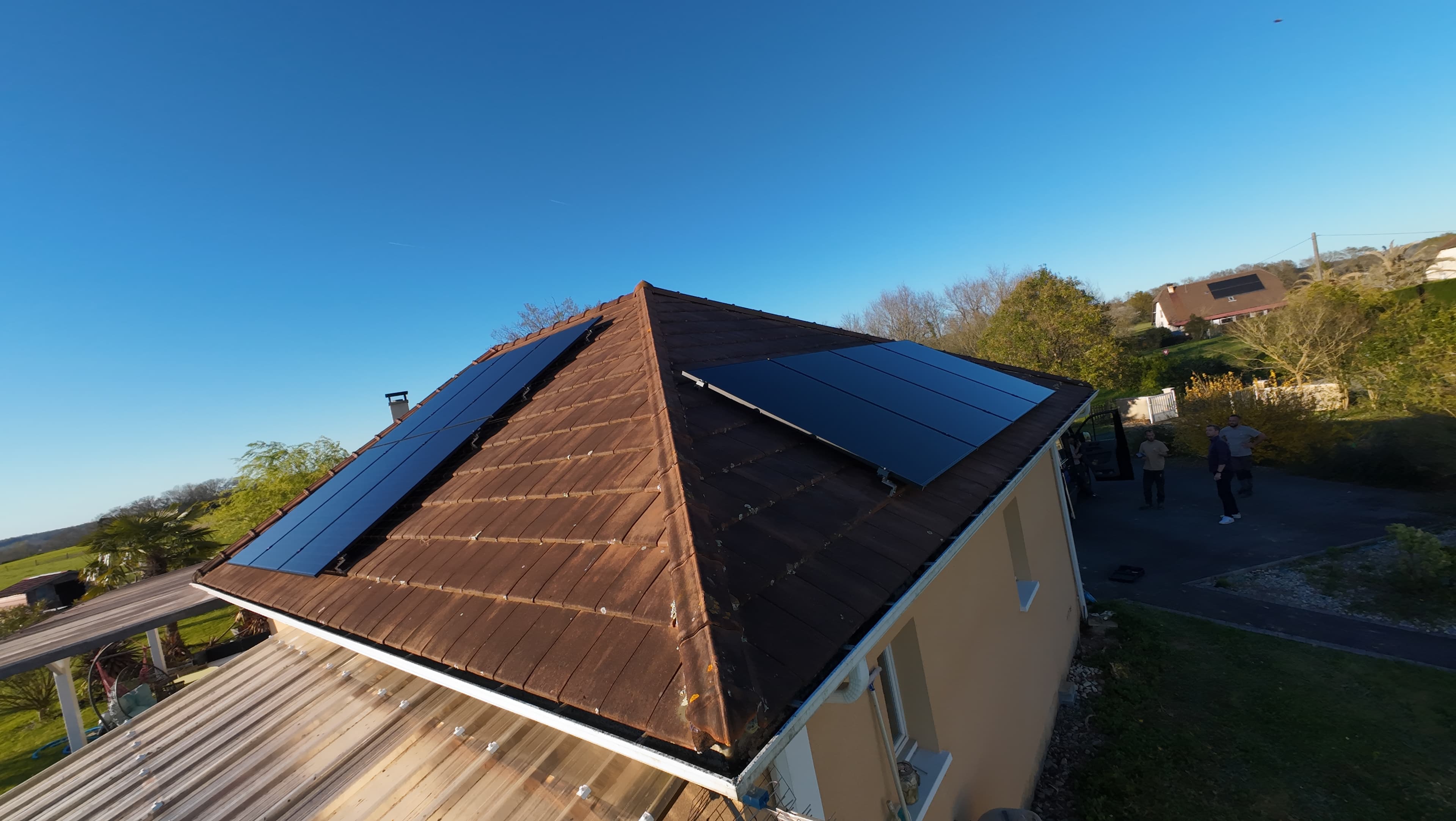 Installation 9.0 kWc à Lacadée