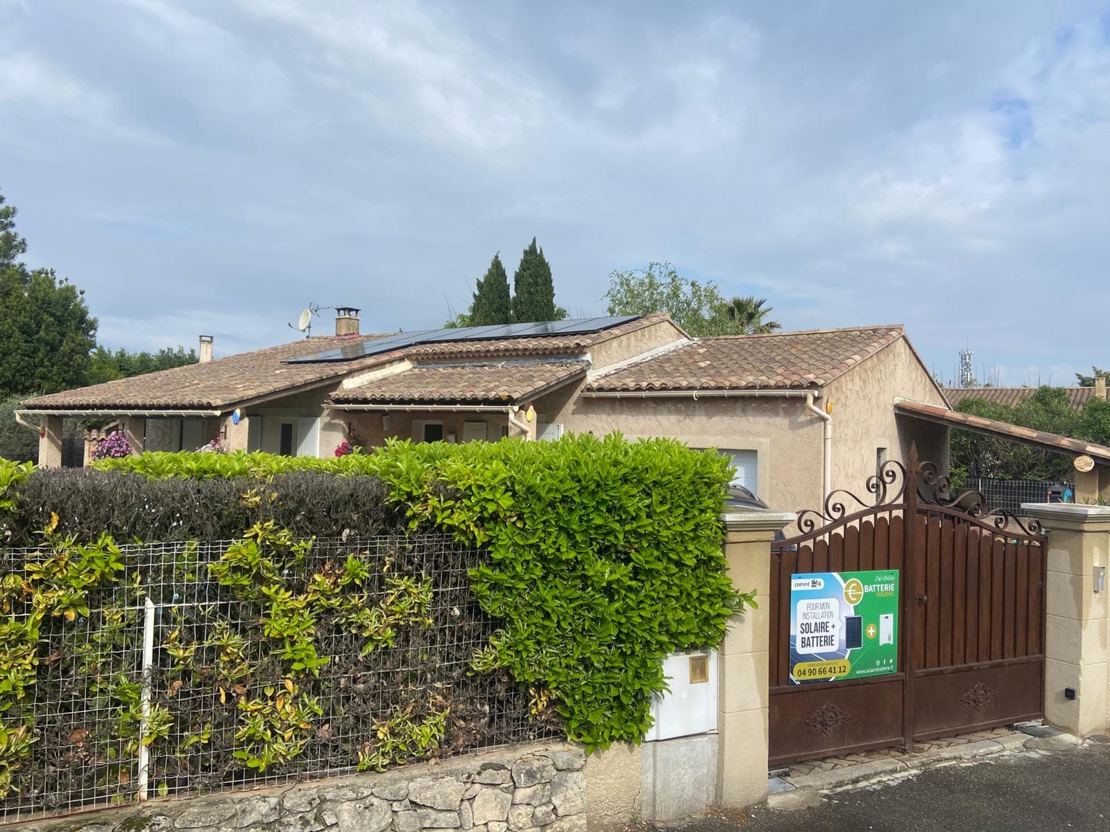Installation photovoltaïque de 4.0 kWc à L'Isle-sur-la-Sorgue