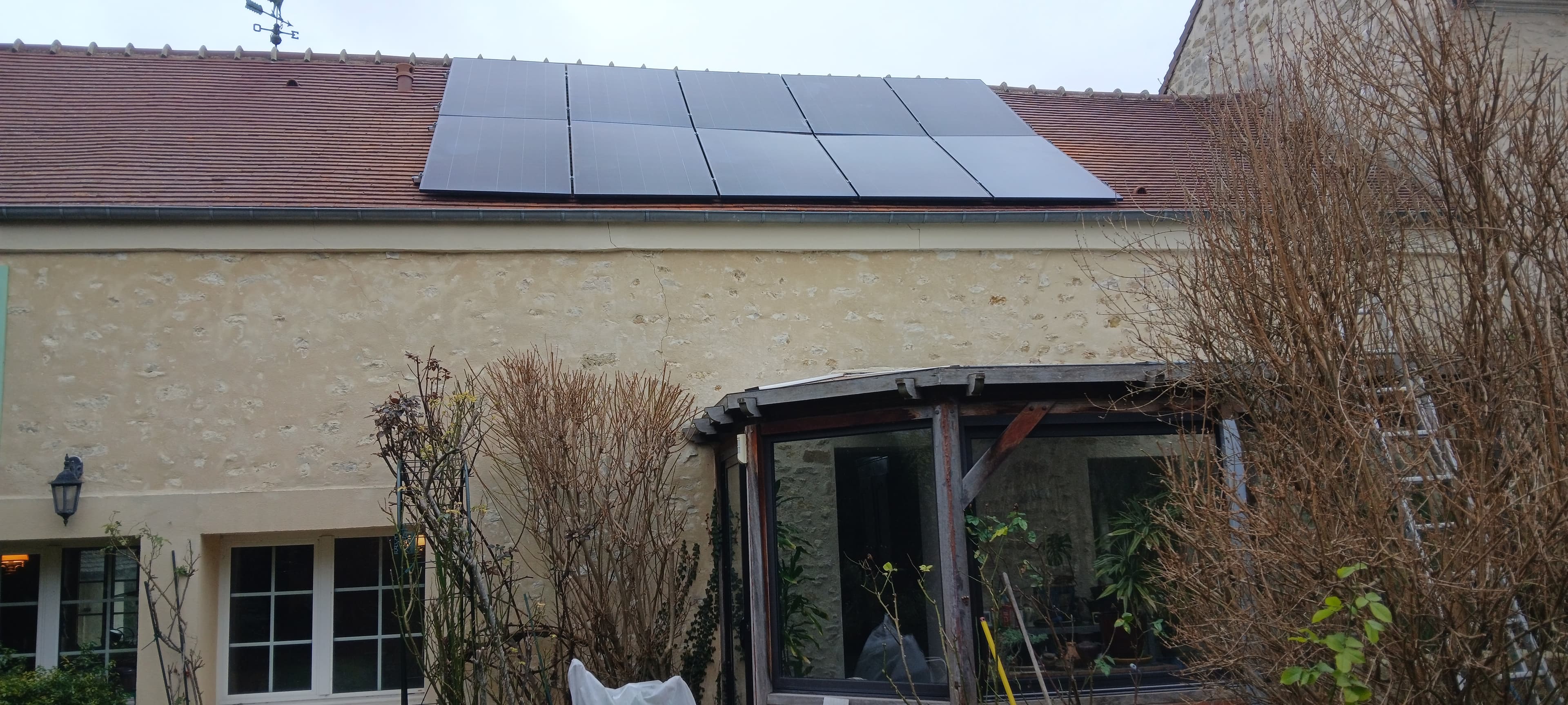 Installation photovoltaïque de 5.0 kWc à Oinville-sur-Montcient