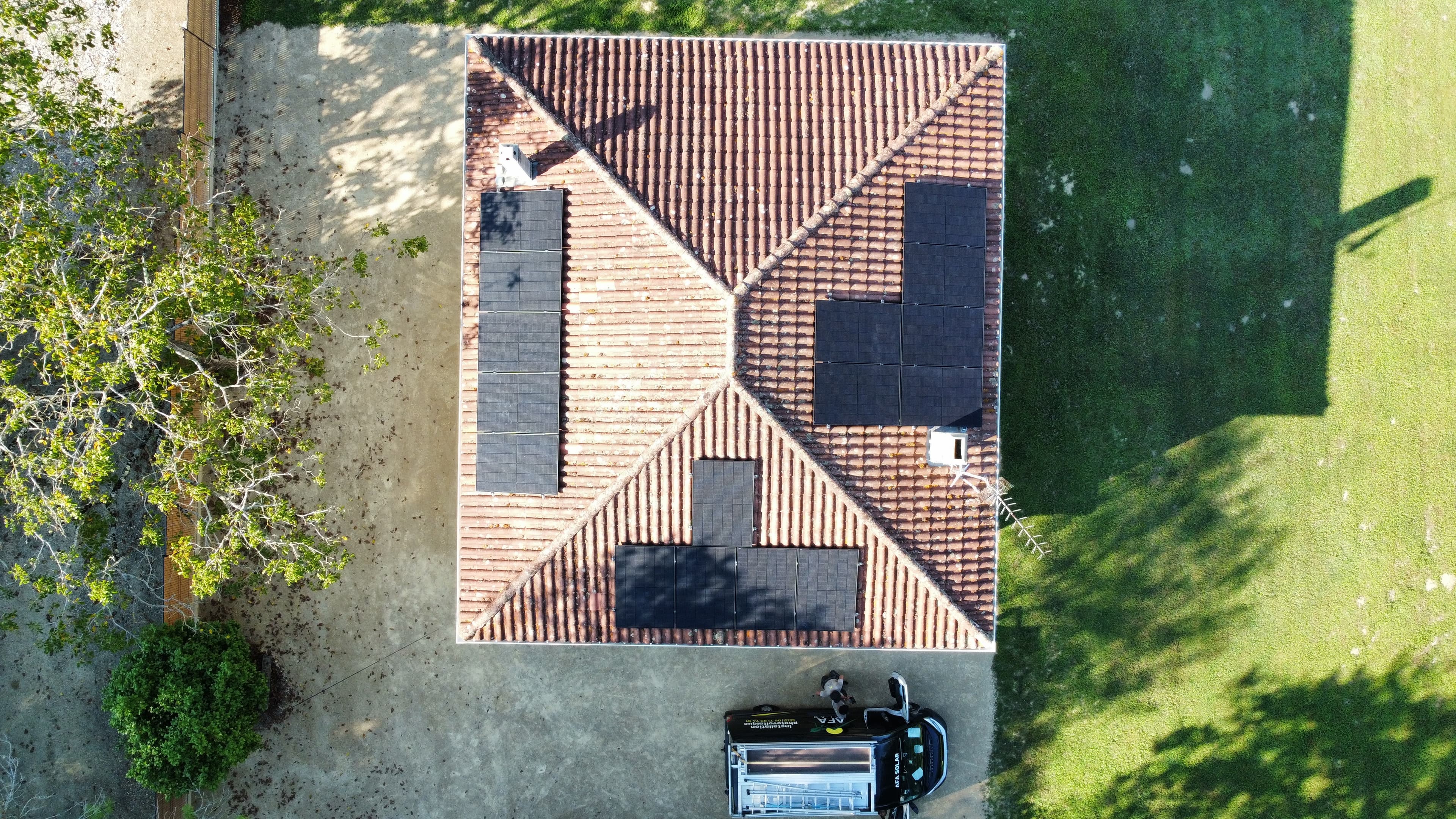 Installation photovoltaïque de 6.88 kWc à Urgosse