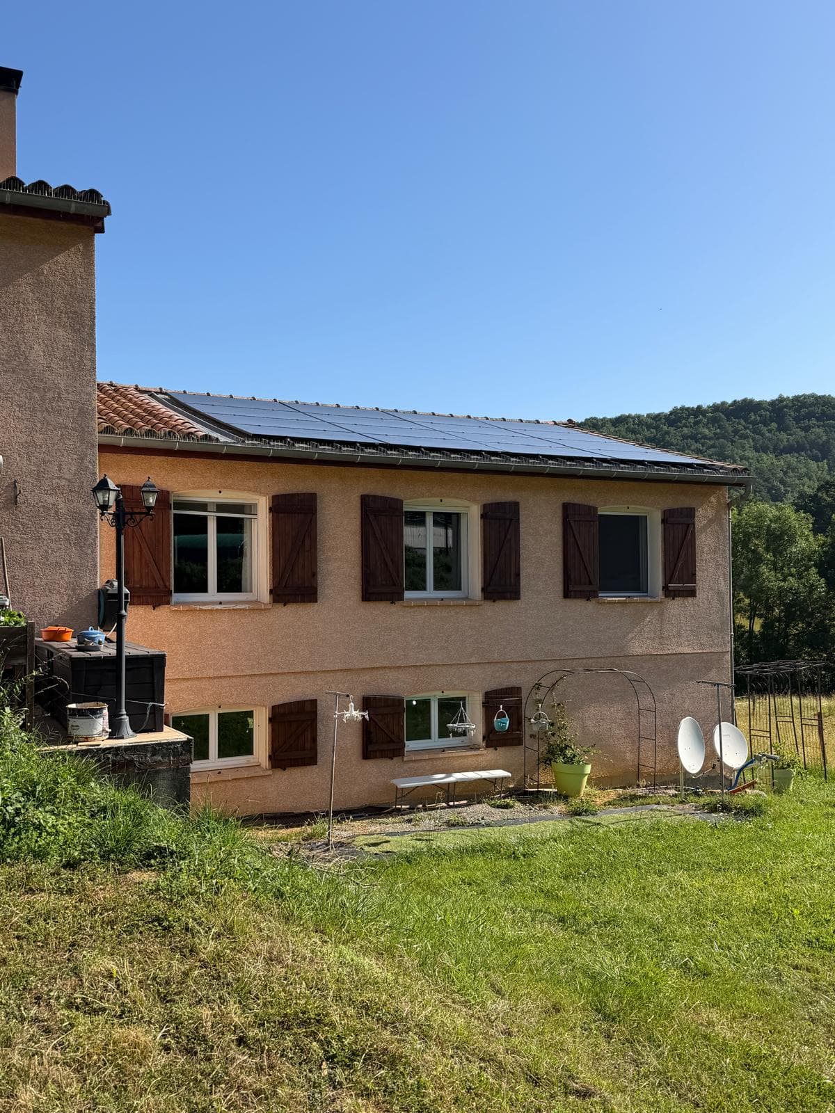 Installation photovoltaïque de 7.0 kWc à Rivel
