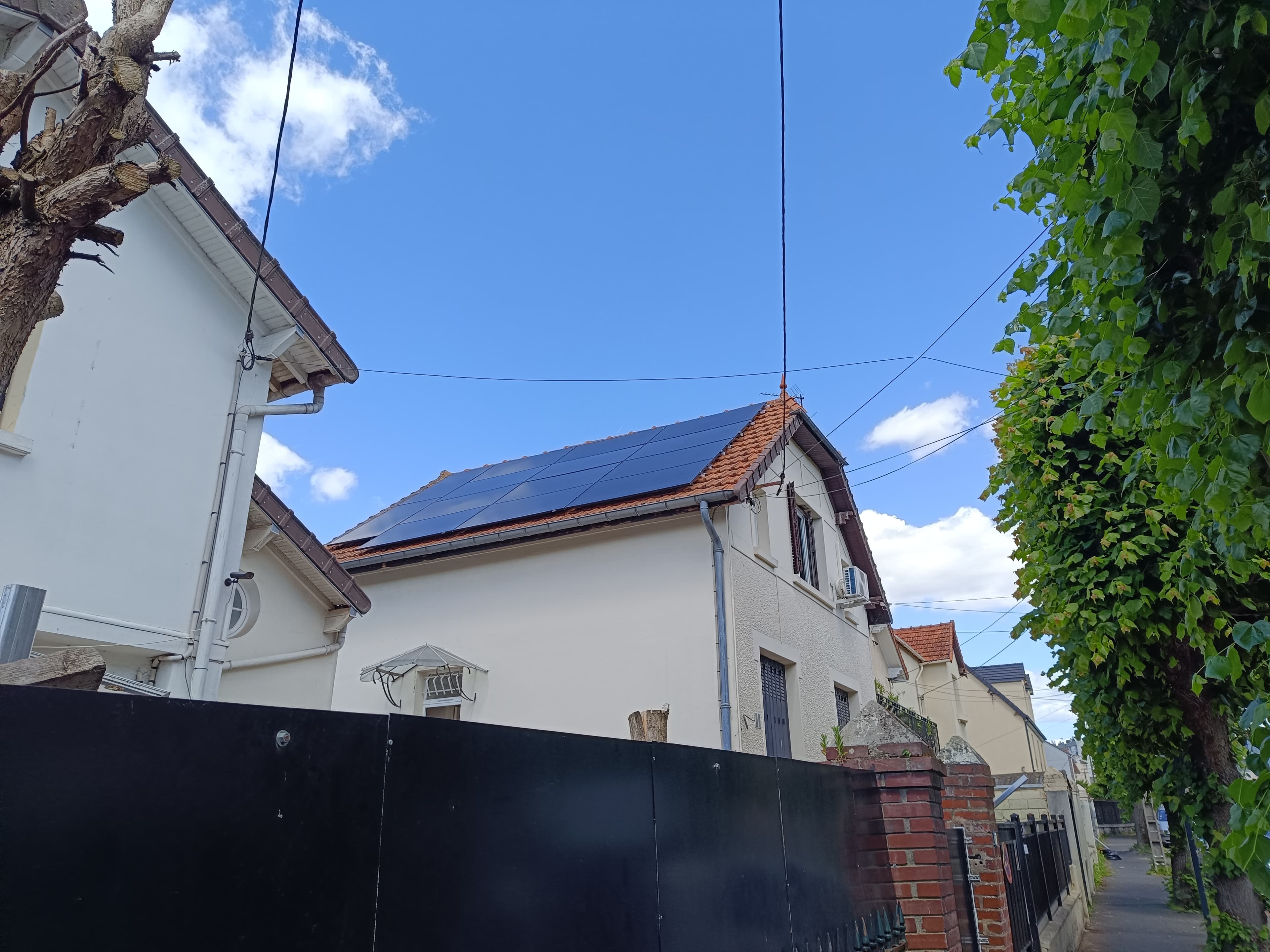 Installation photovoltaïque de 8.0 kWc à Sarcelles