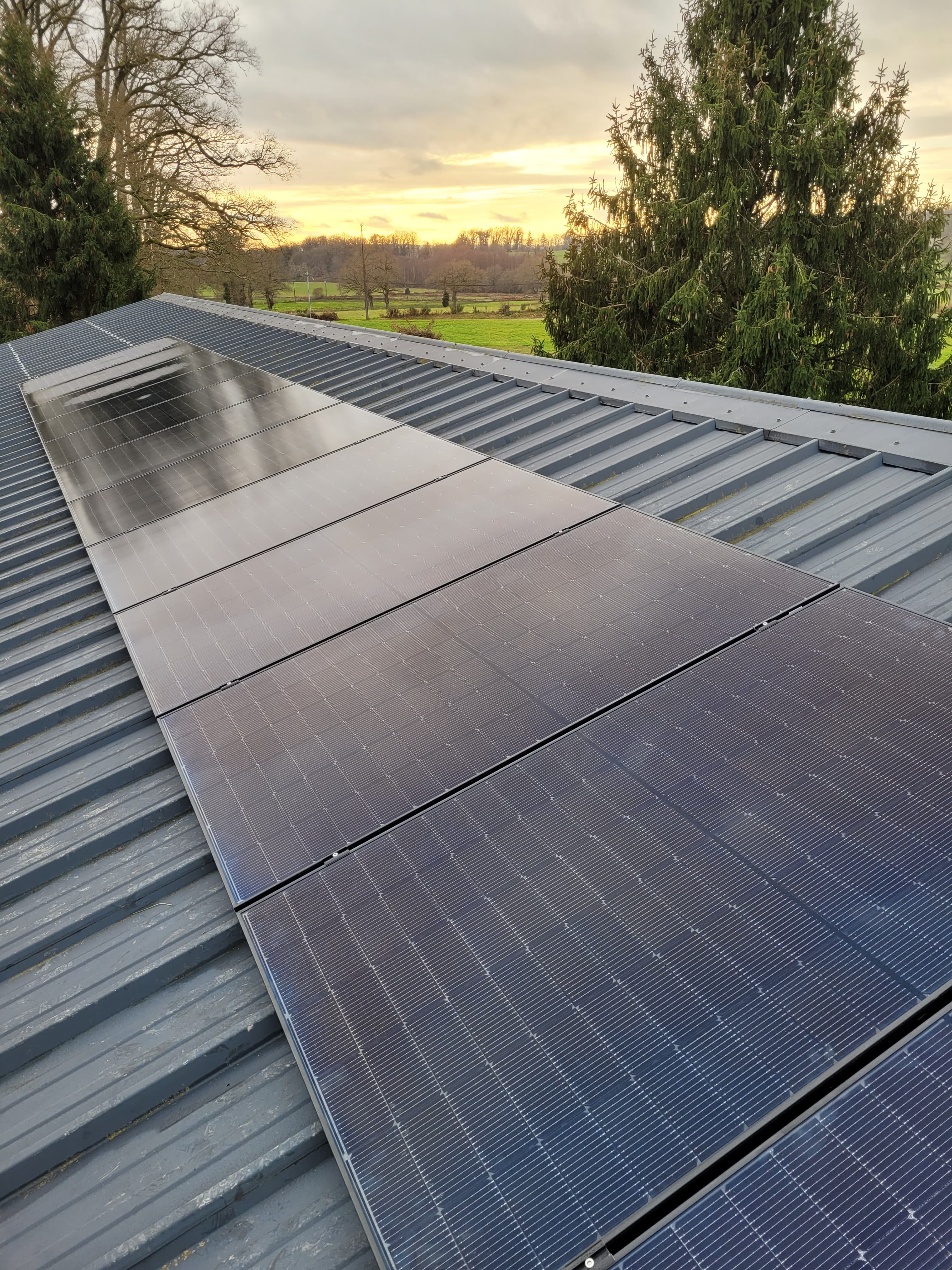 Installation photovoltaïque de 6.0 kWc à Saint-Maurice-la-Souterraine