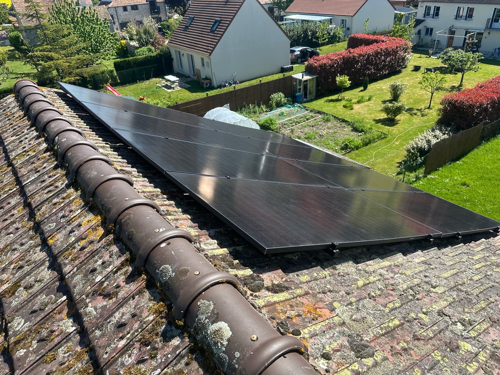 Installation photovoltaïque de 4.8 kWc à Châtillon-la-Borde