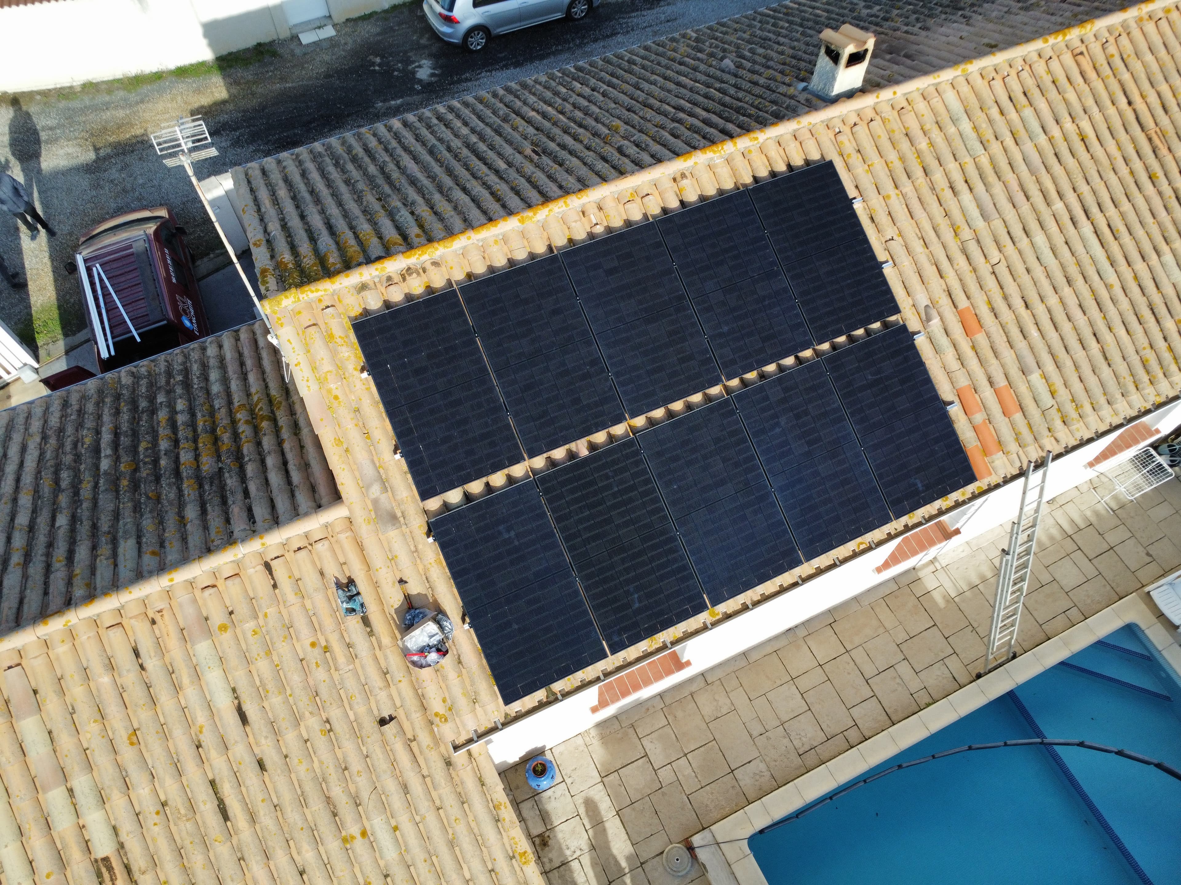 Installation photovoltaïque de 5.0 kWc à Sérignan