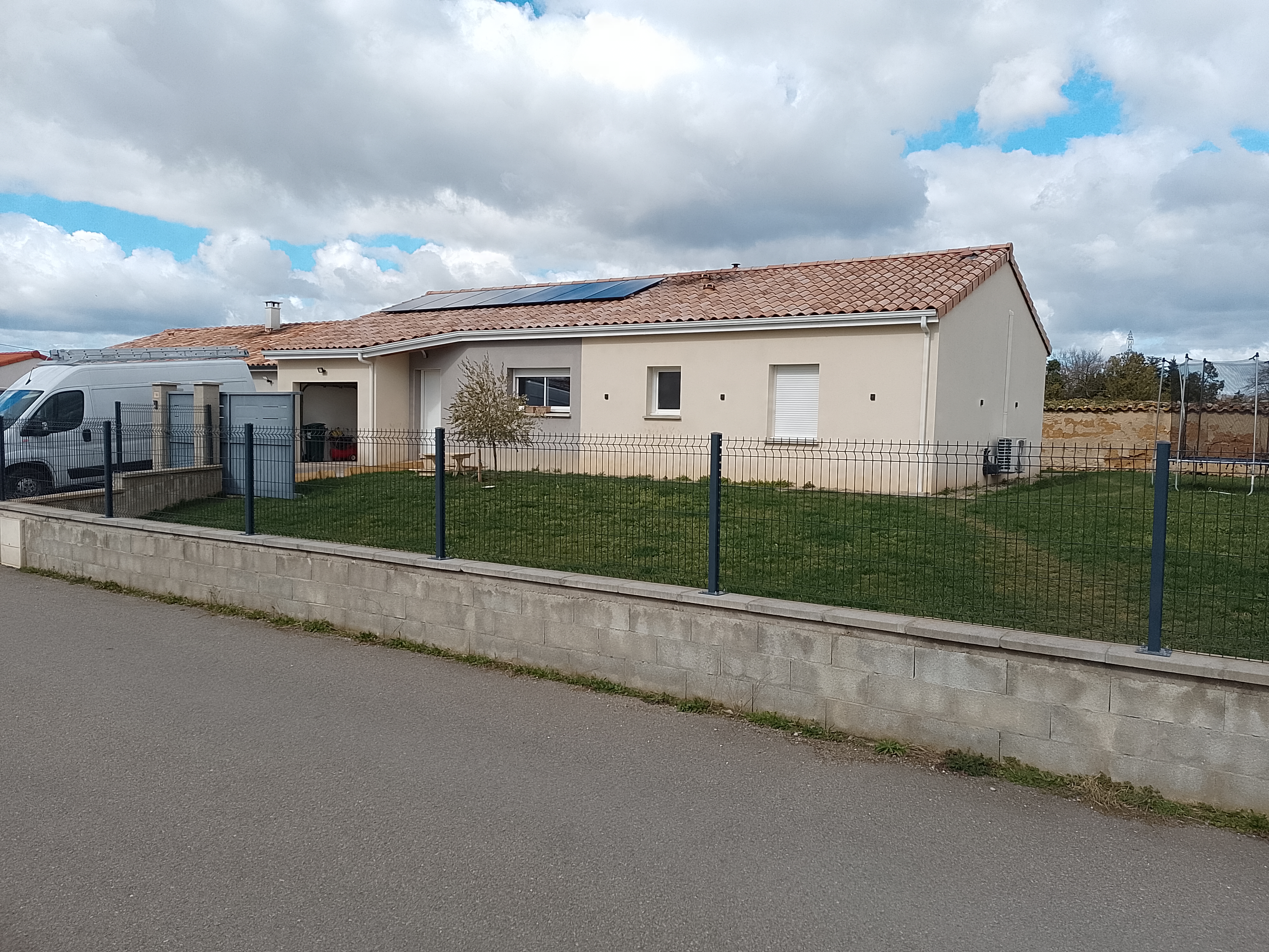 Installation photovoltaïque de 3.5 kWc à Jarcieu