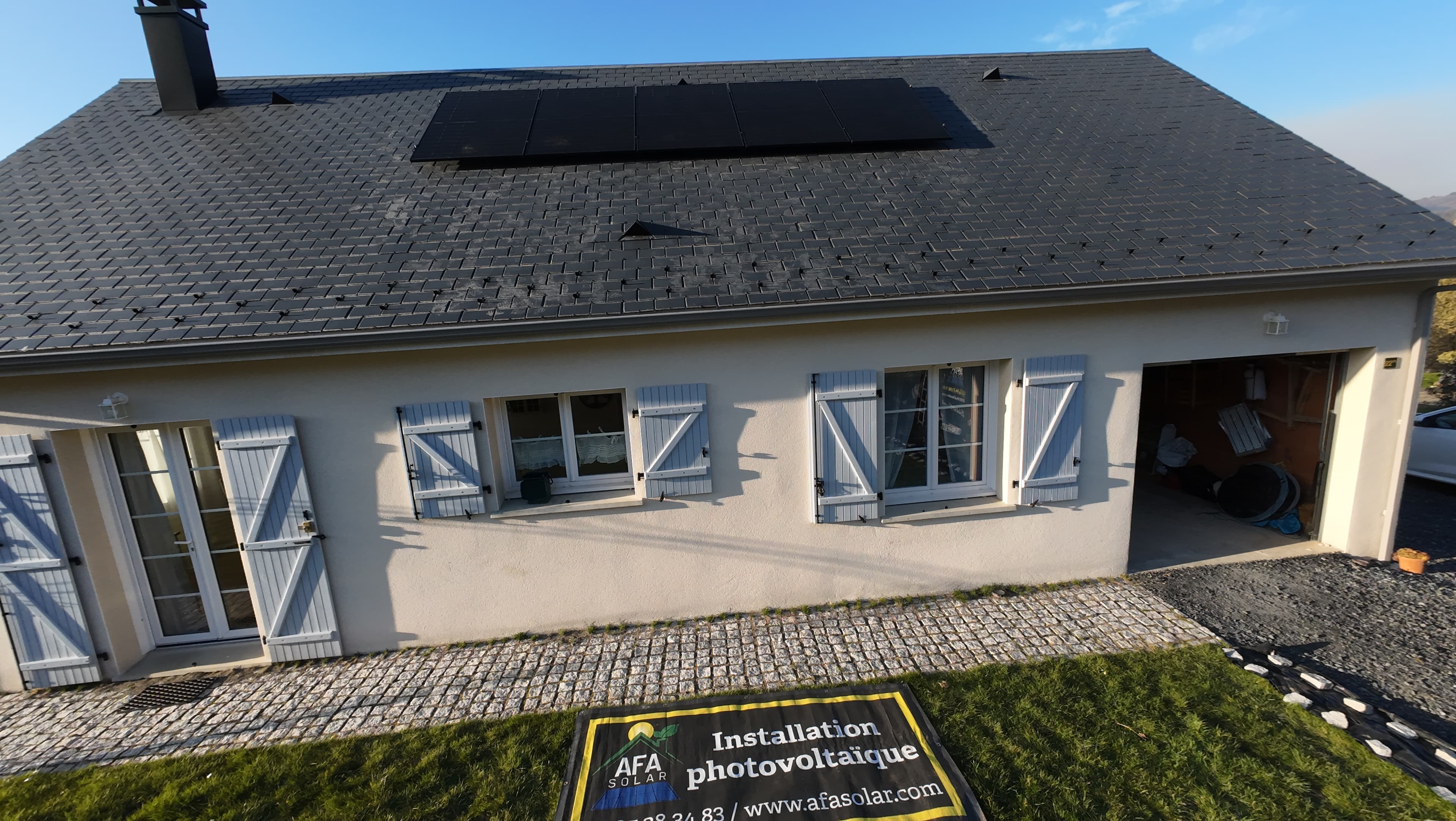 Installation sur ardoise avec revalorisation mixte de surplus