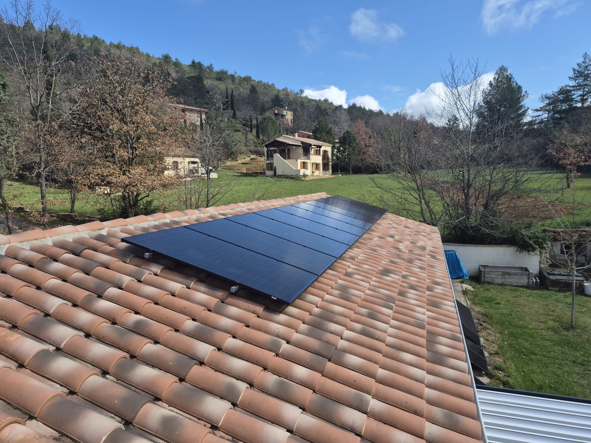 Installation photovoltaïque de 5.0 kWc à Couiza