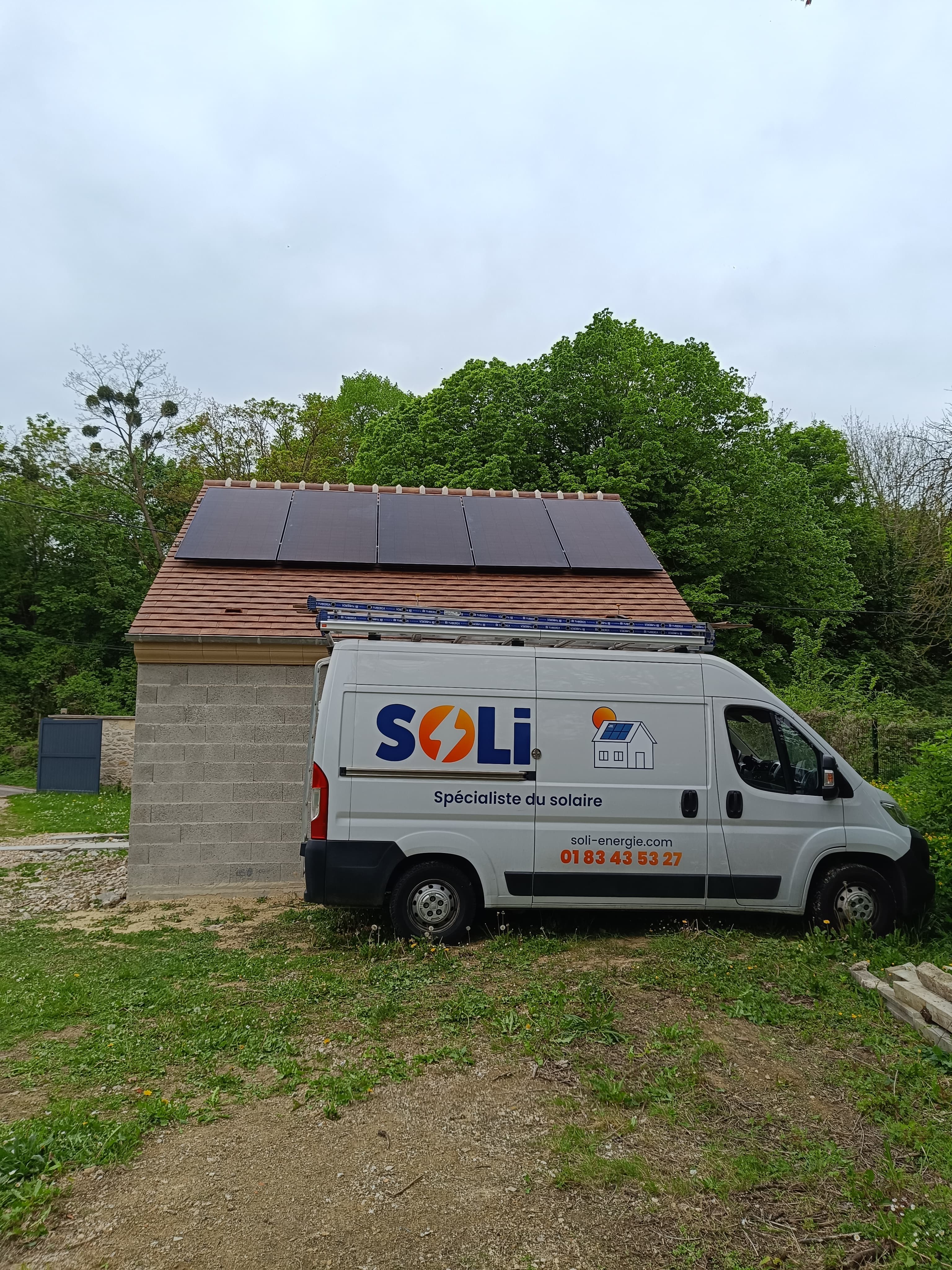 Installation photovoltaïque de 6.0 kWc à Maule