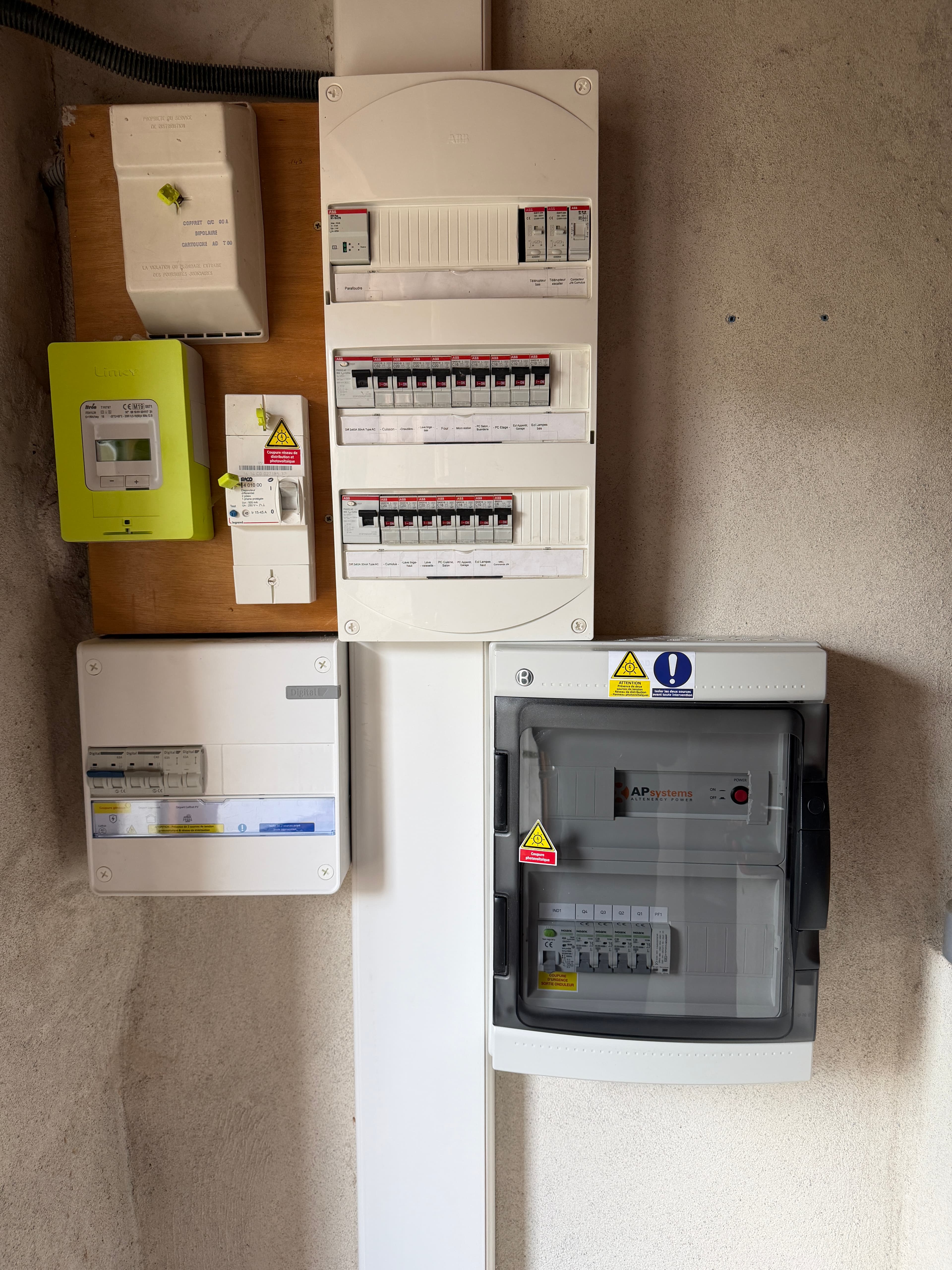 Installation photovoltaïque de 5.0 kWc à Merle-Leignec