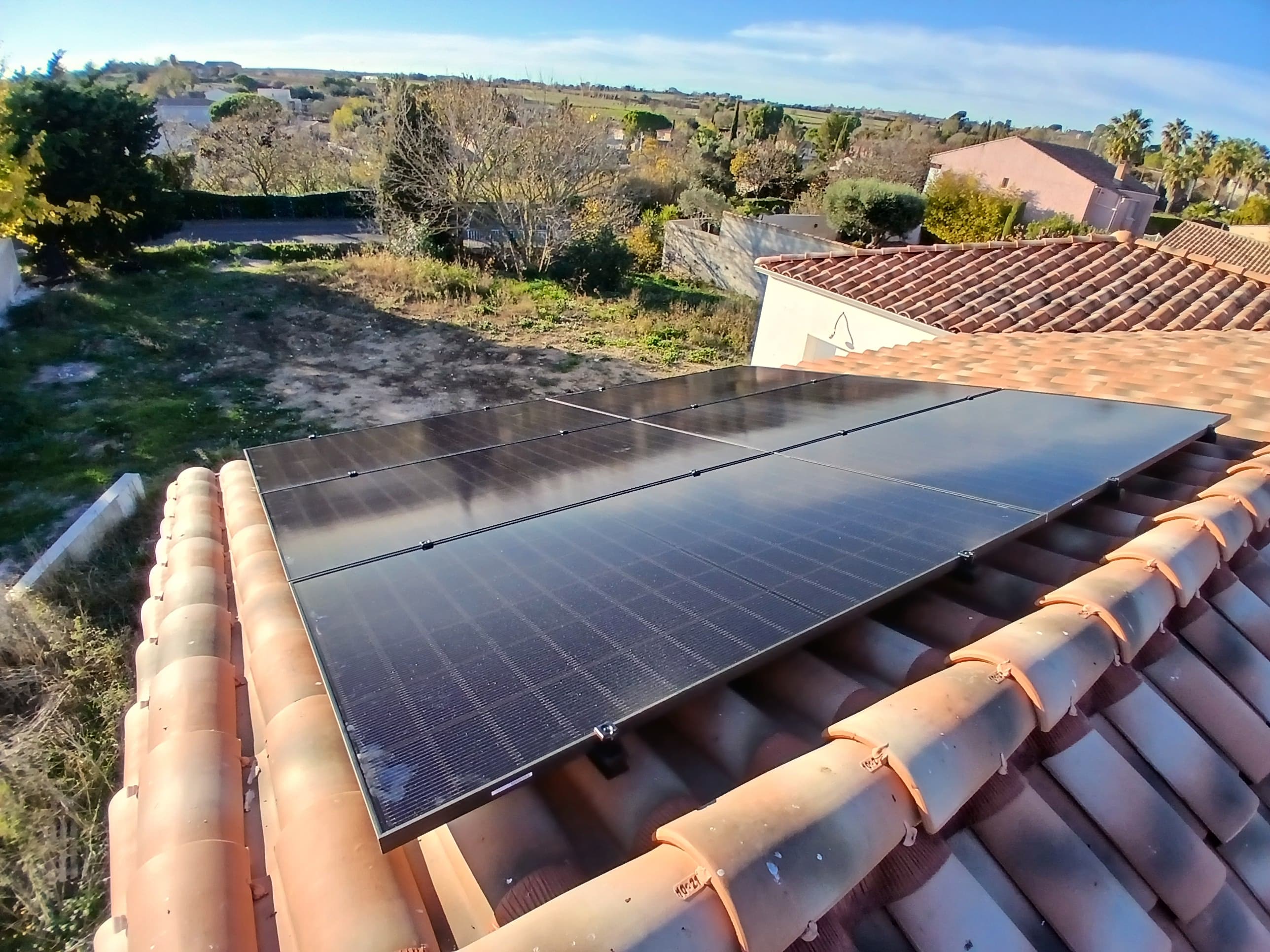 Installation photovoltaïque de 3.15 kWc à Nézignan-l'Évêque