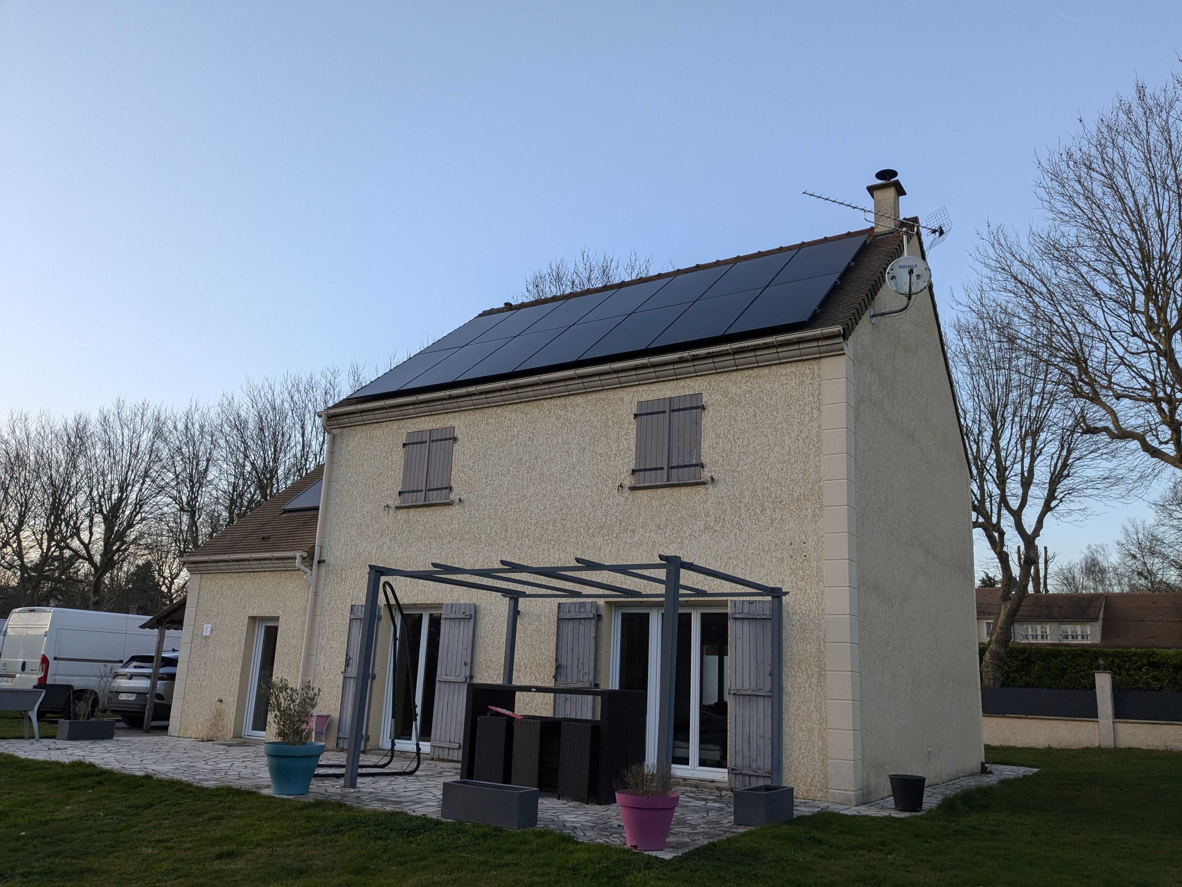 Installation photovoltaïque de 6.0 kWc à Bazainville