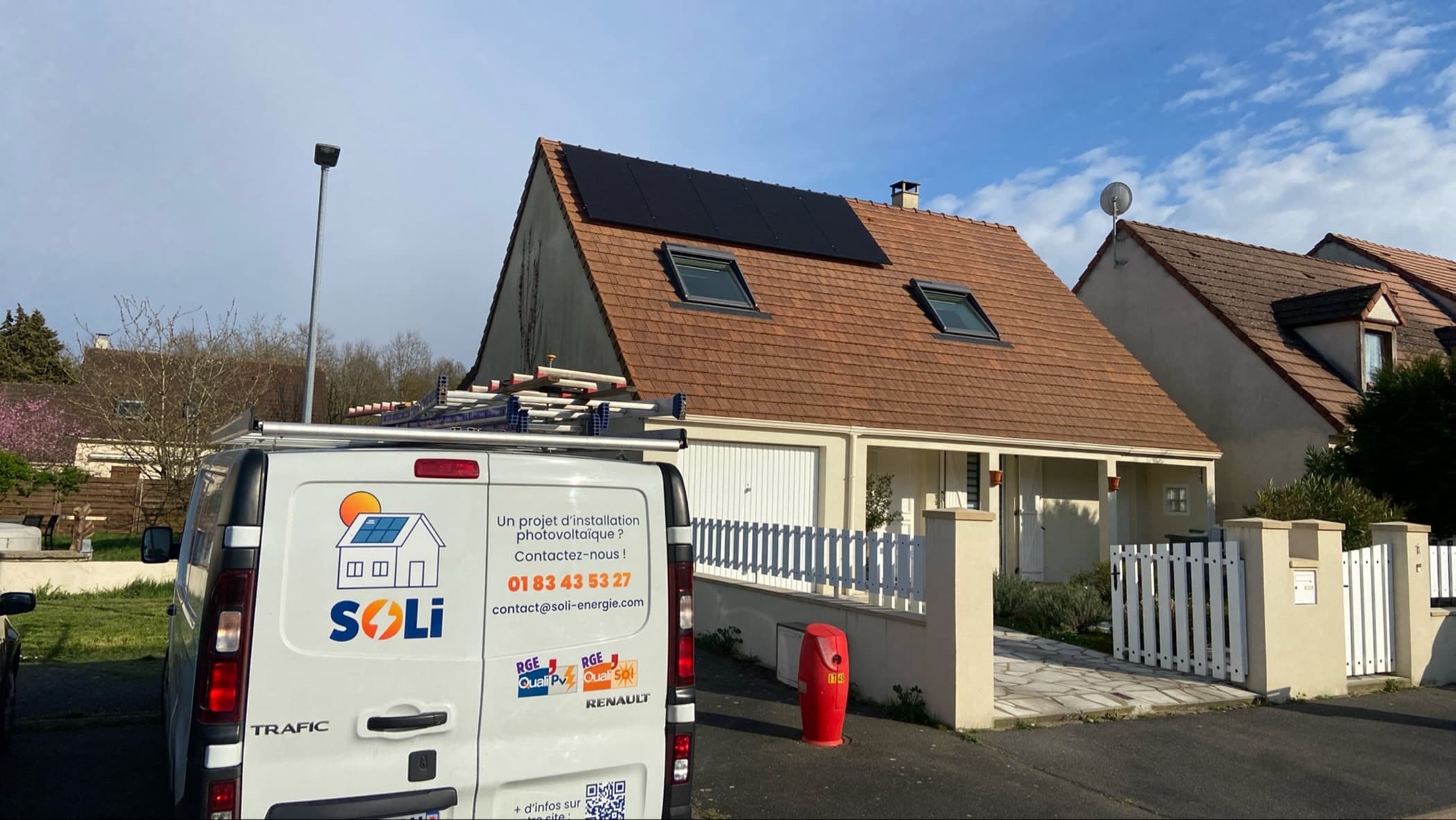 Installation photovoltaïque de 6.0 kWc à Itteville