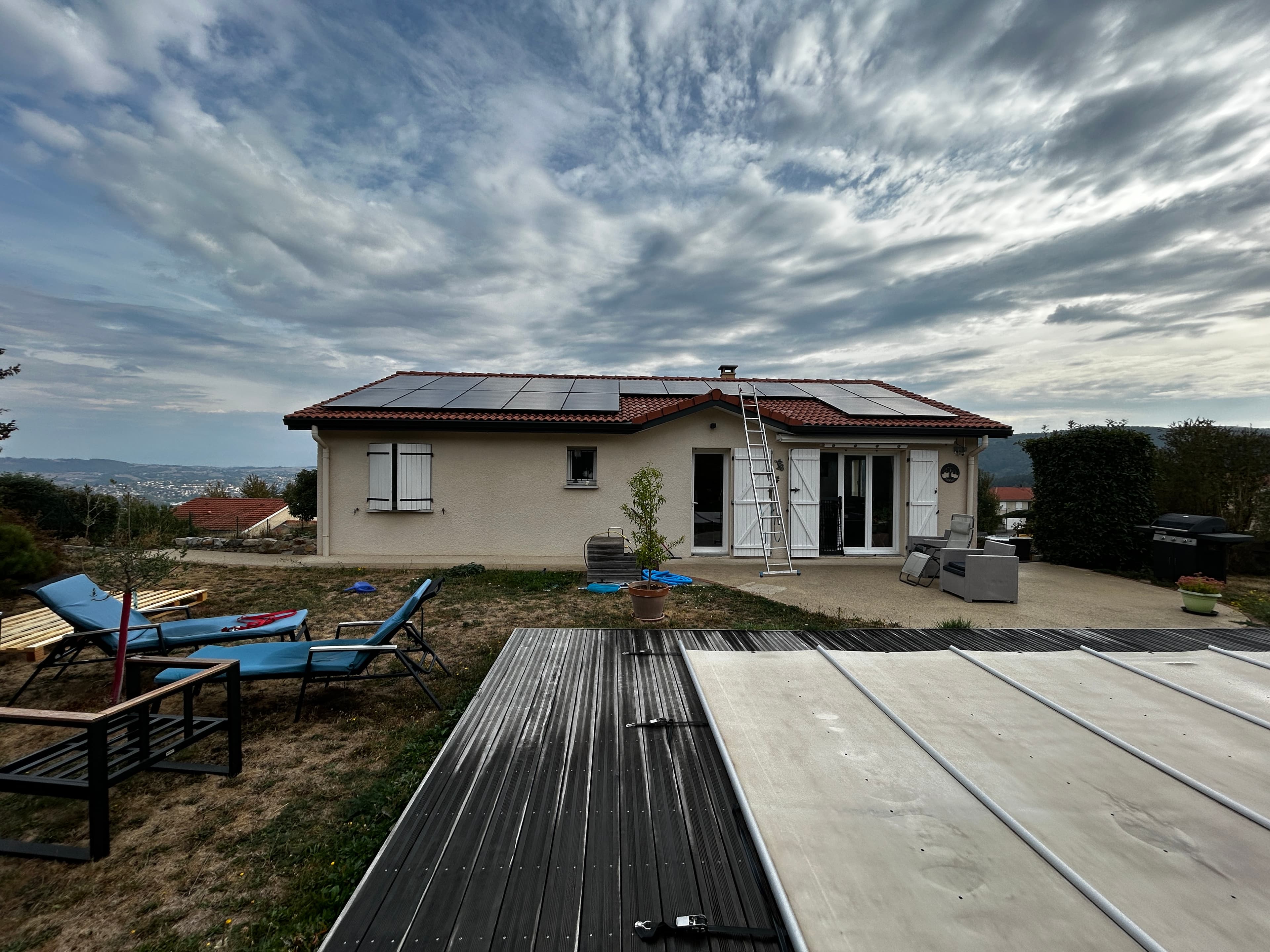 Installation photovoltaïque de 9.0 kWc à Saint-Ferréol-d'Auroure