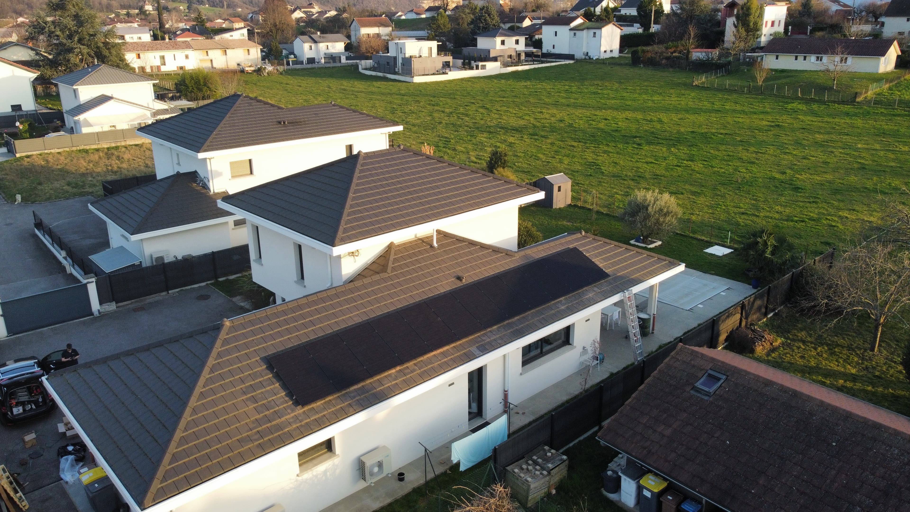 Installation photovoltaïque de 6 kWc à Coublevie (38)