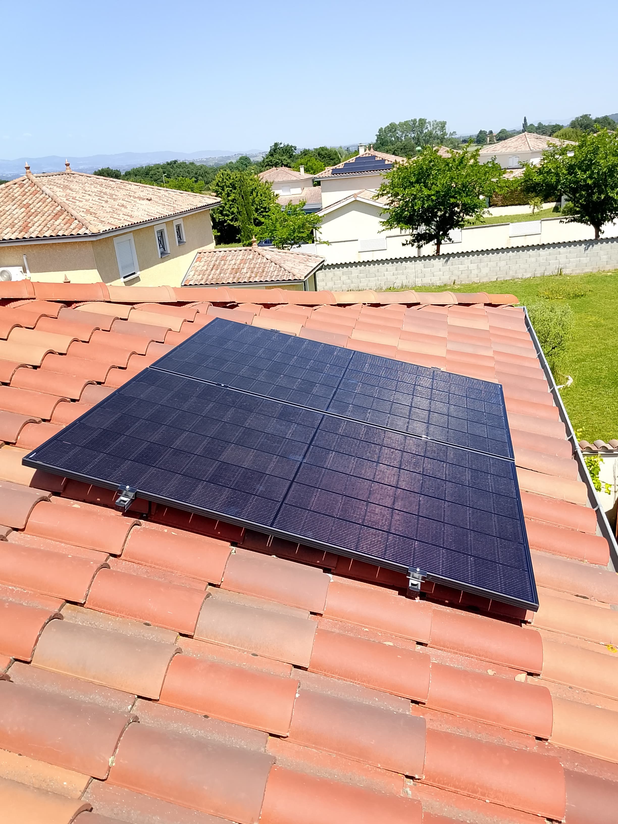 Installation photovoltaïque de 3.0 kWc à Chasse-sur-Rhône