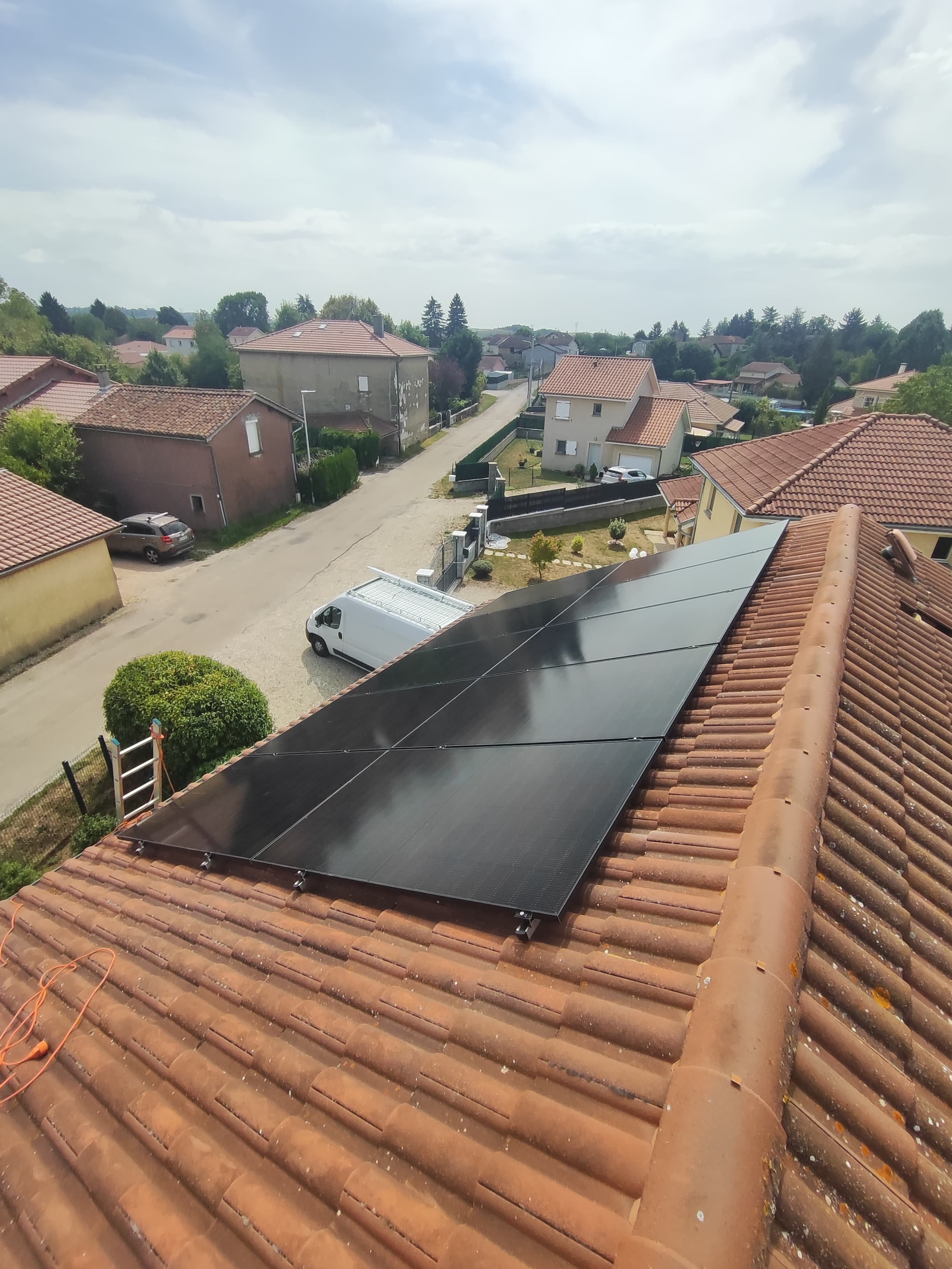 Installation photovoltaïque de 5.0 kWc à Tramolé