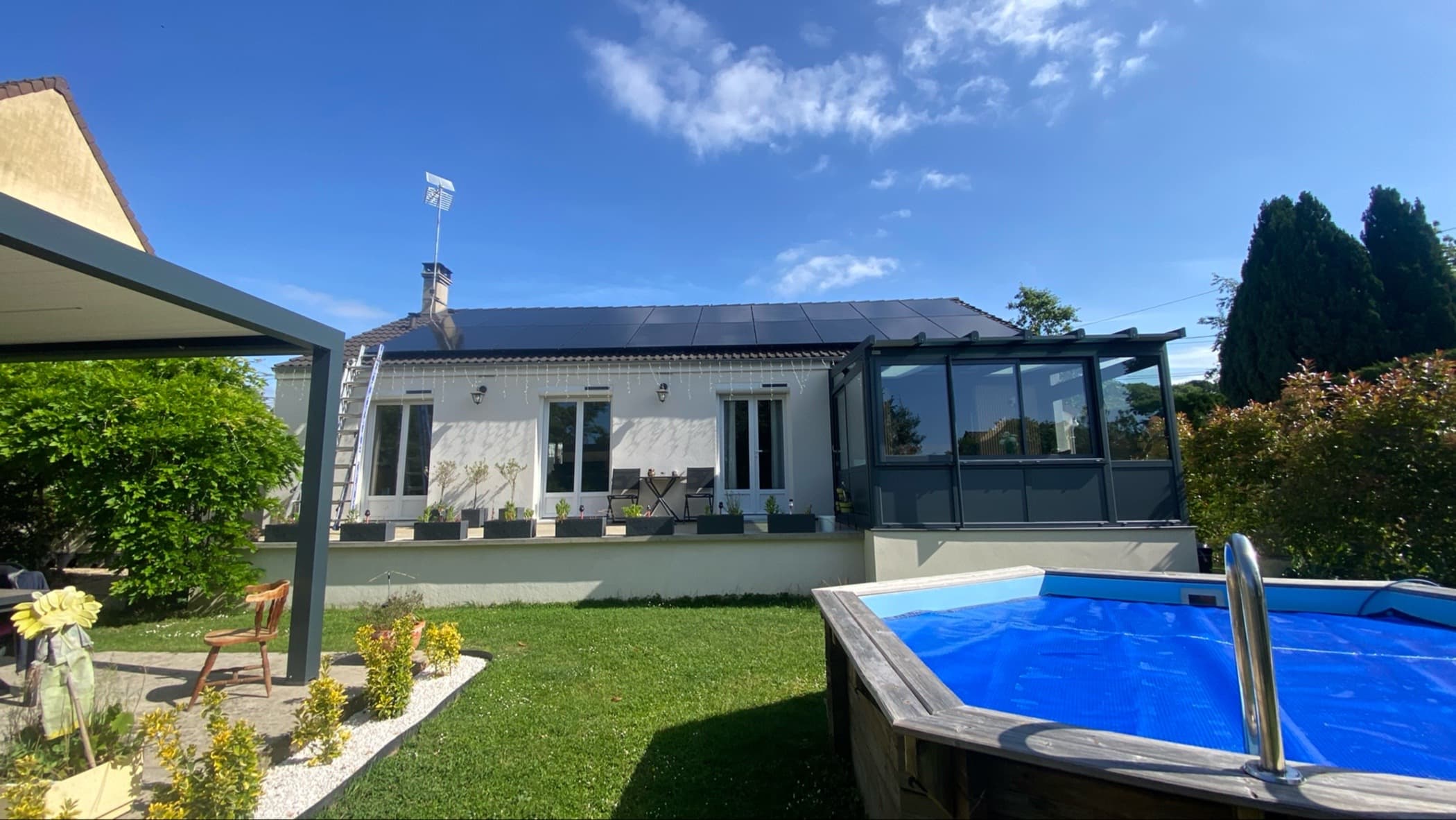 Installation photovoltaïque de 10.0 kWc à Yerres