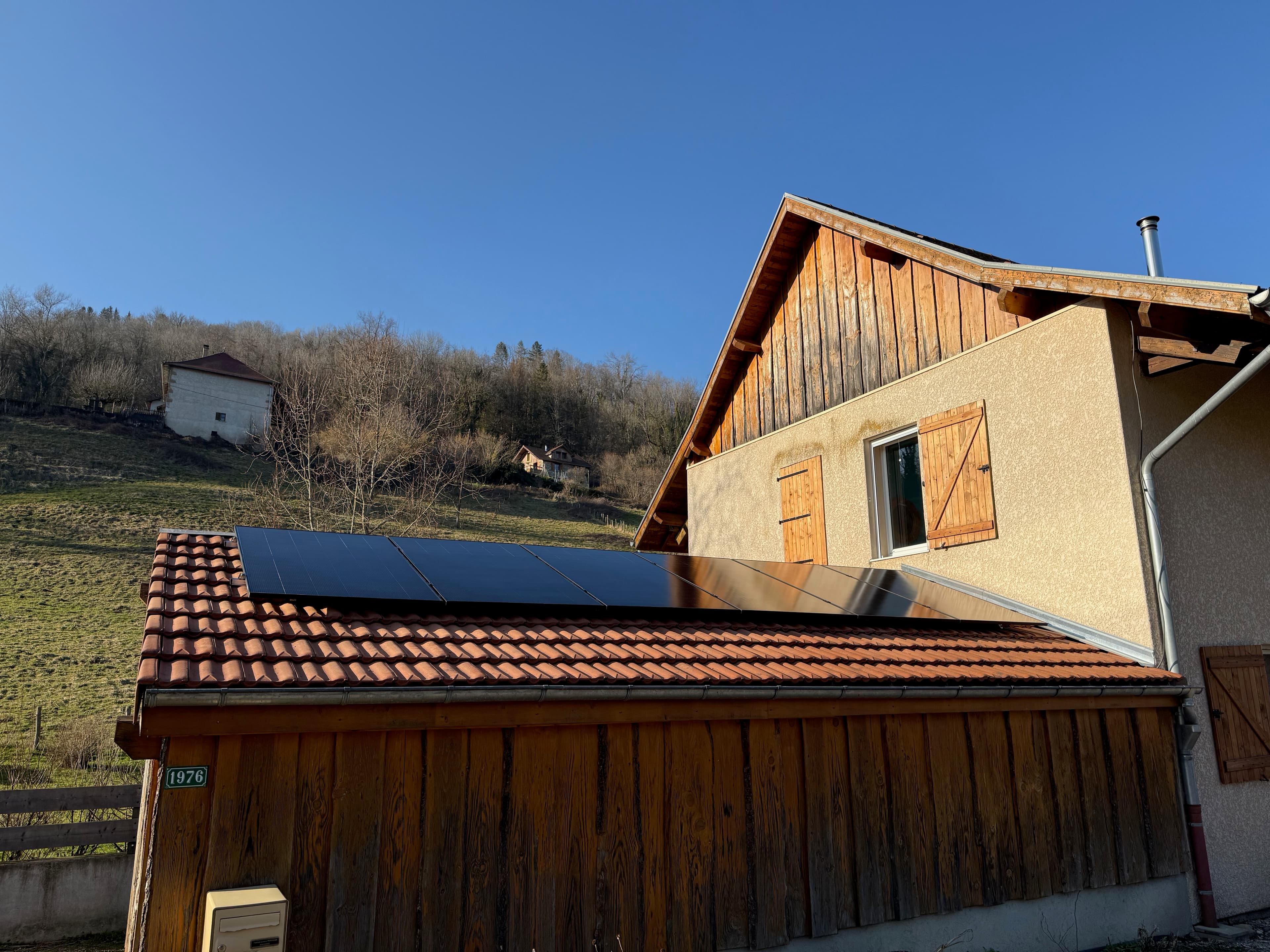 Installation photovoltaïque de 3 kWc à Saint-Laurent-du-Pont (38)
