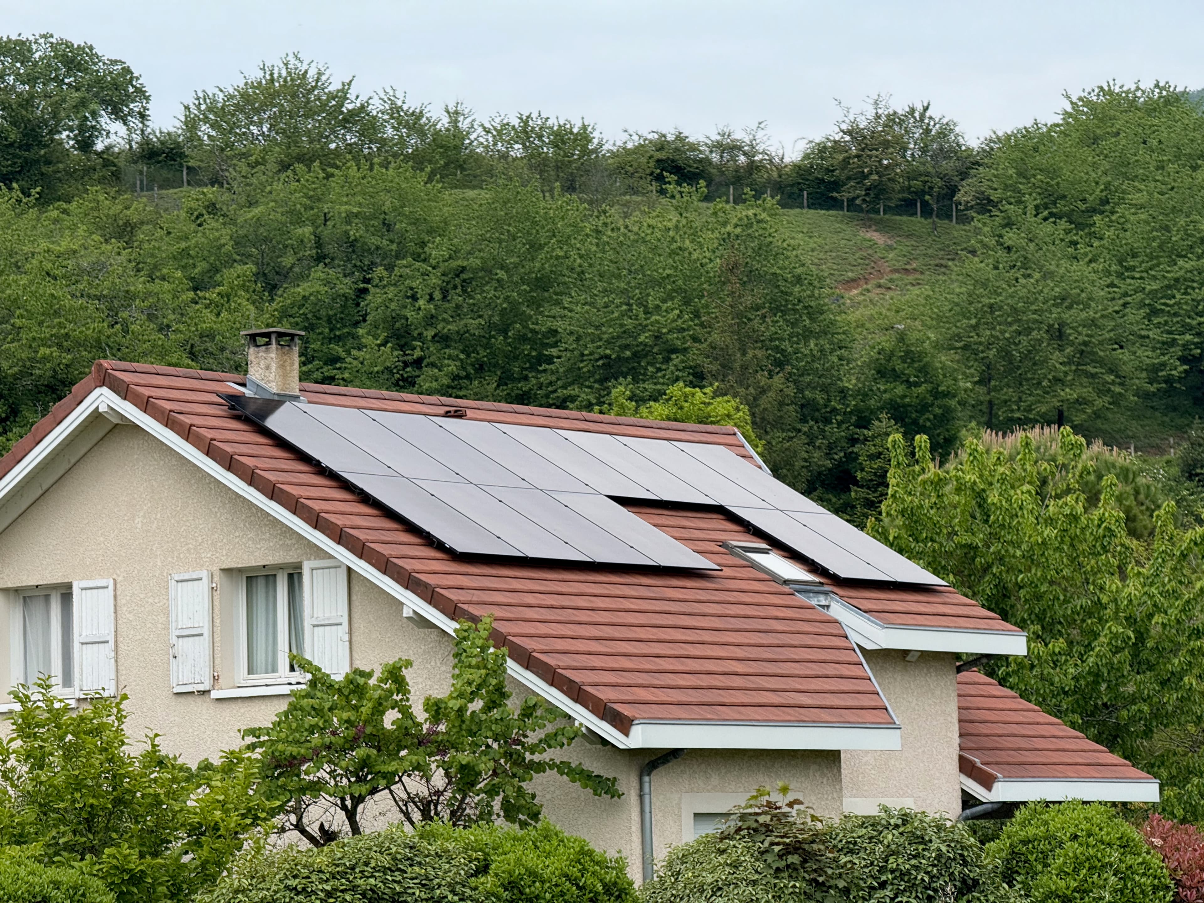 Installation photovoltaïque de 7 kWc à La Buisse (38)
