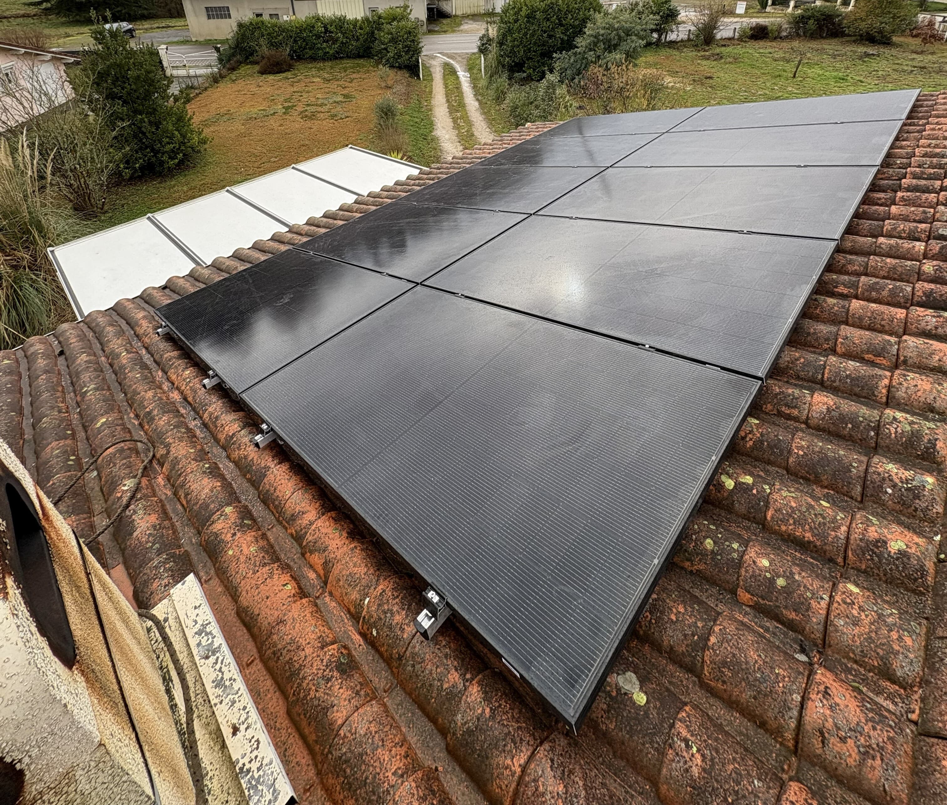 Installation avec micro onduleurs ATMOCE