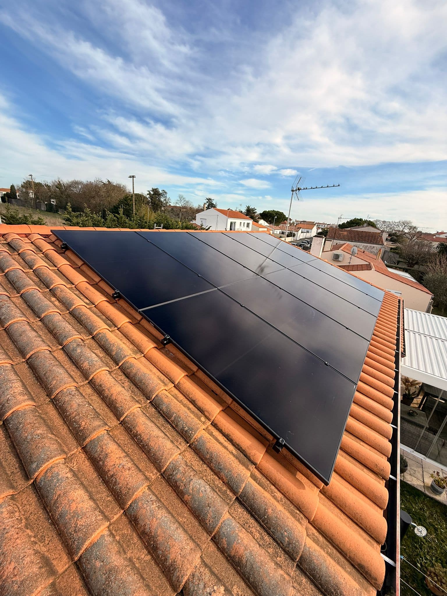 Installation photovoltaïque de 5.0 kWc à Champagné-les-Marais