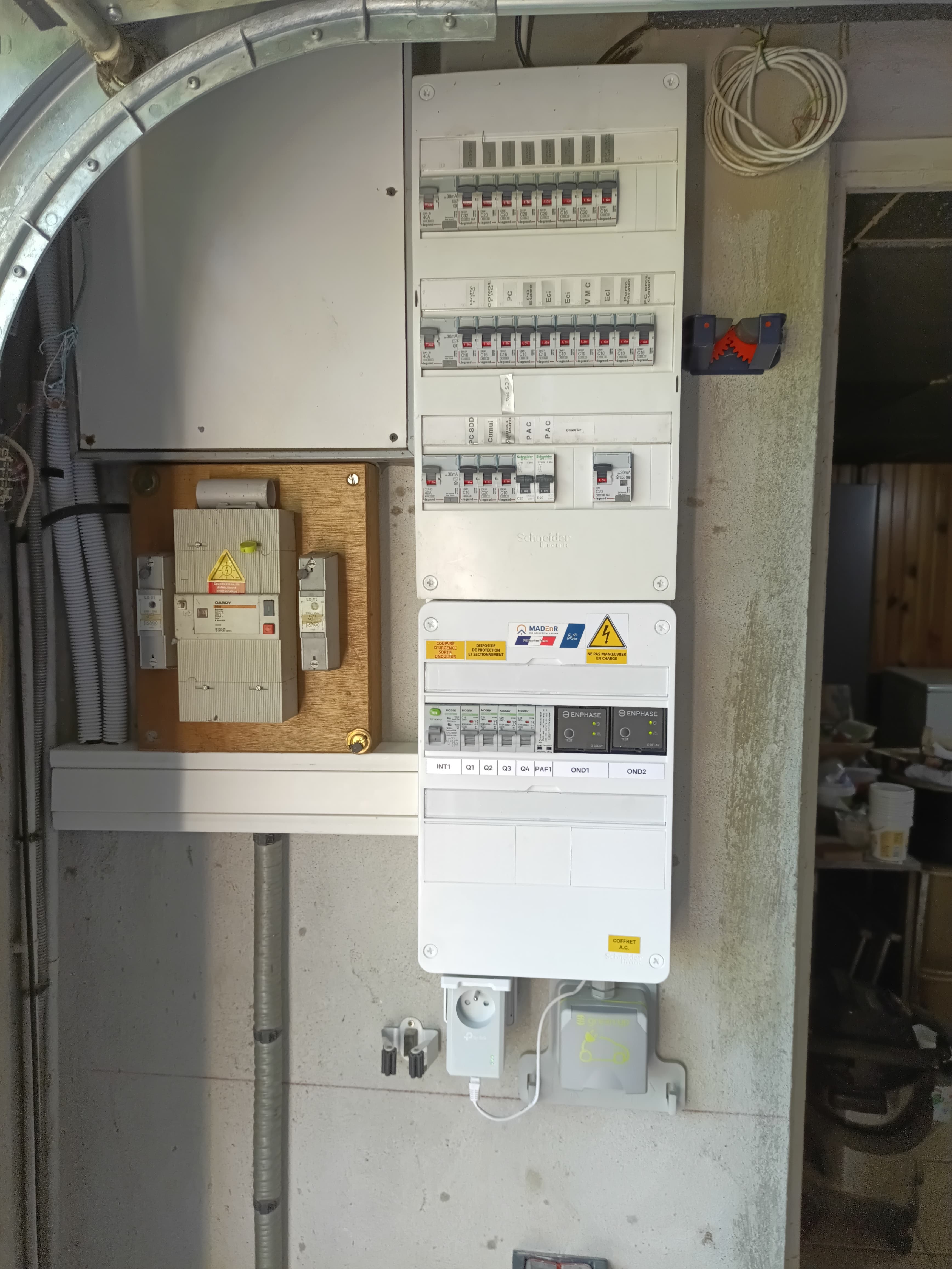 Installation photovoltaïque de 5.525 kWc à Couchey