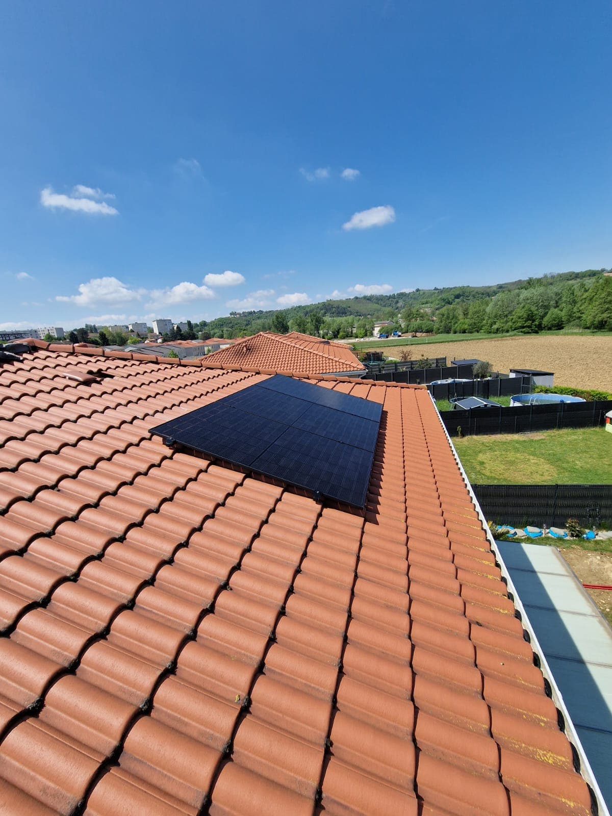 Installation photovoltaïque de 8.0 kWc à Pont-Évêque