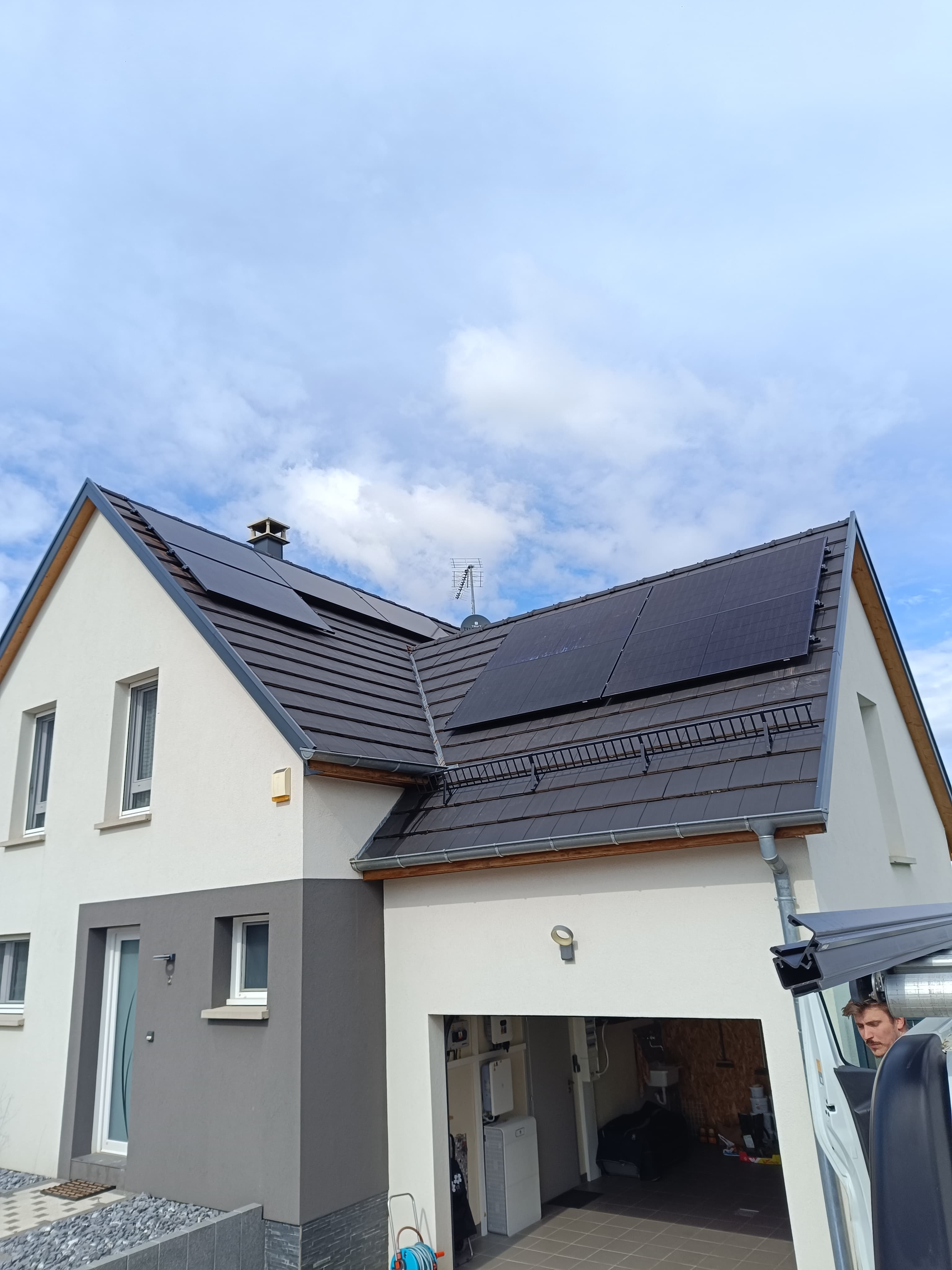 Installation photovoltaïque de 3.0 kWc à Helfrantzkirch
