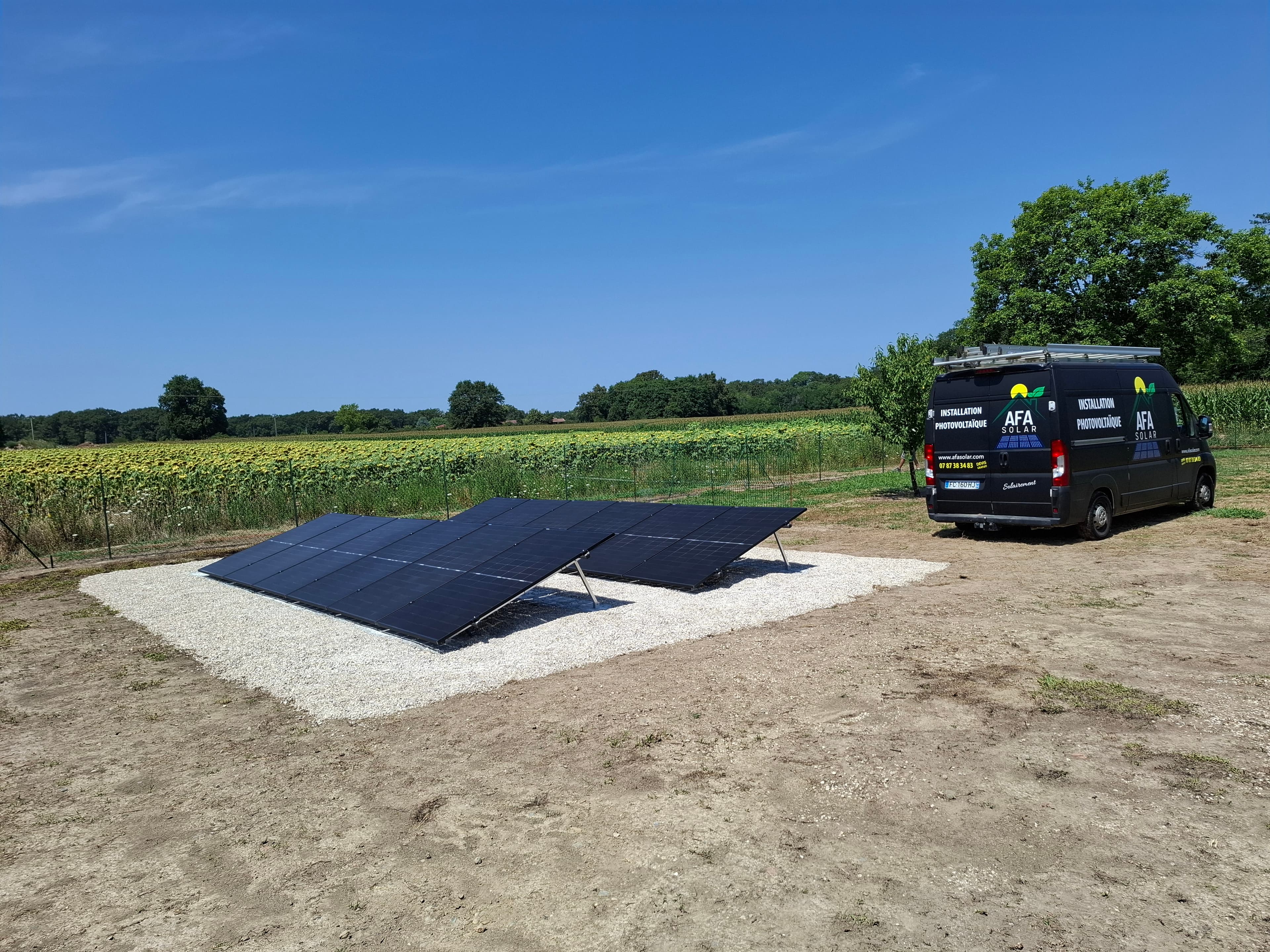 Installation au sol