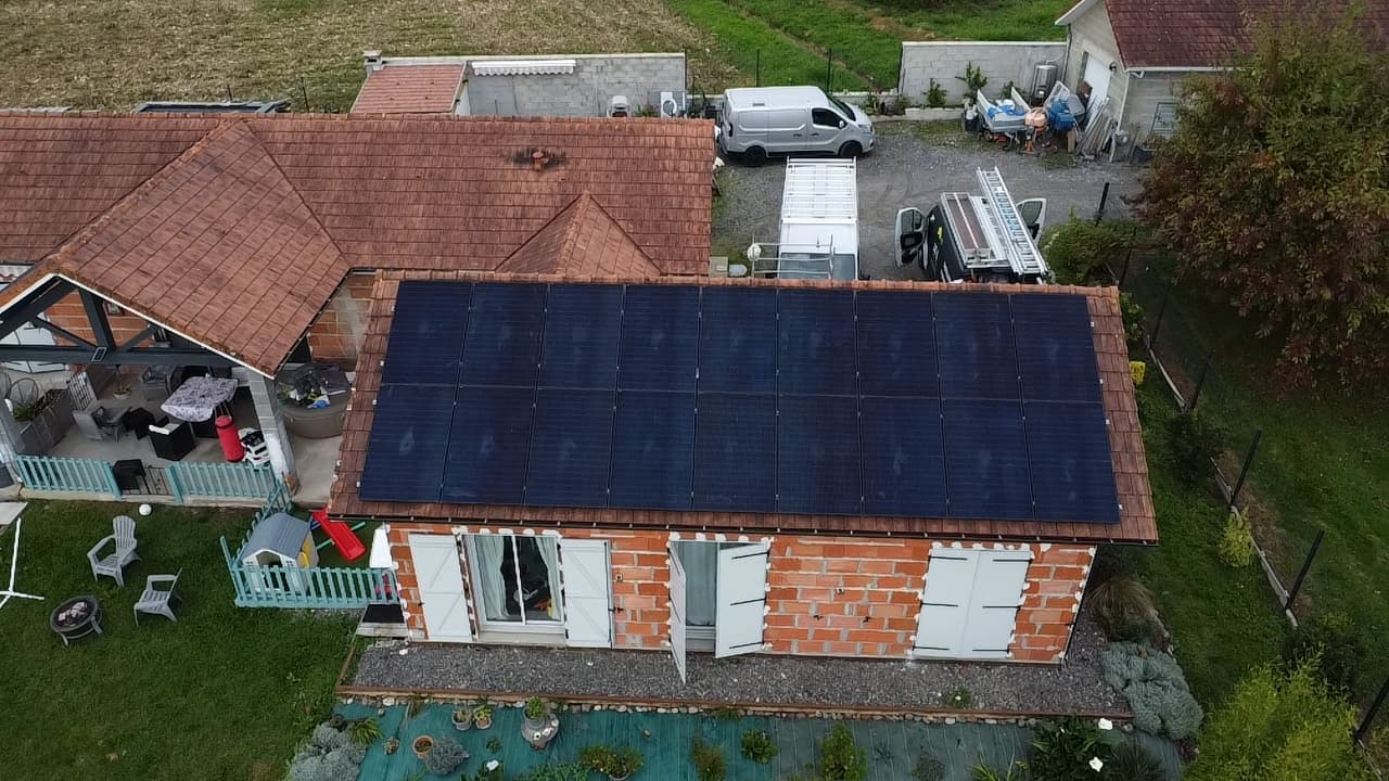 Installation avec micro onduleur Bourgeois