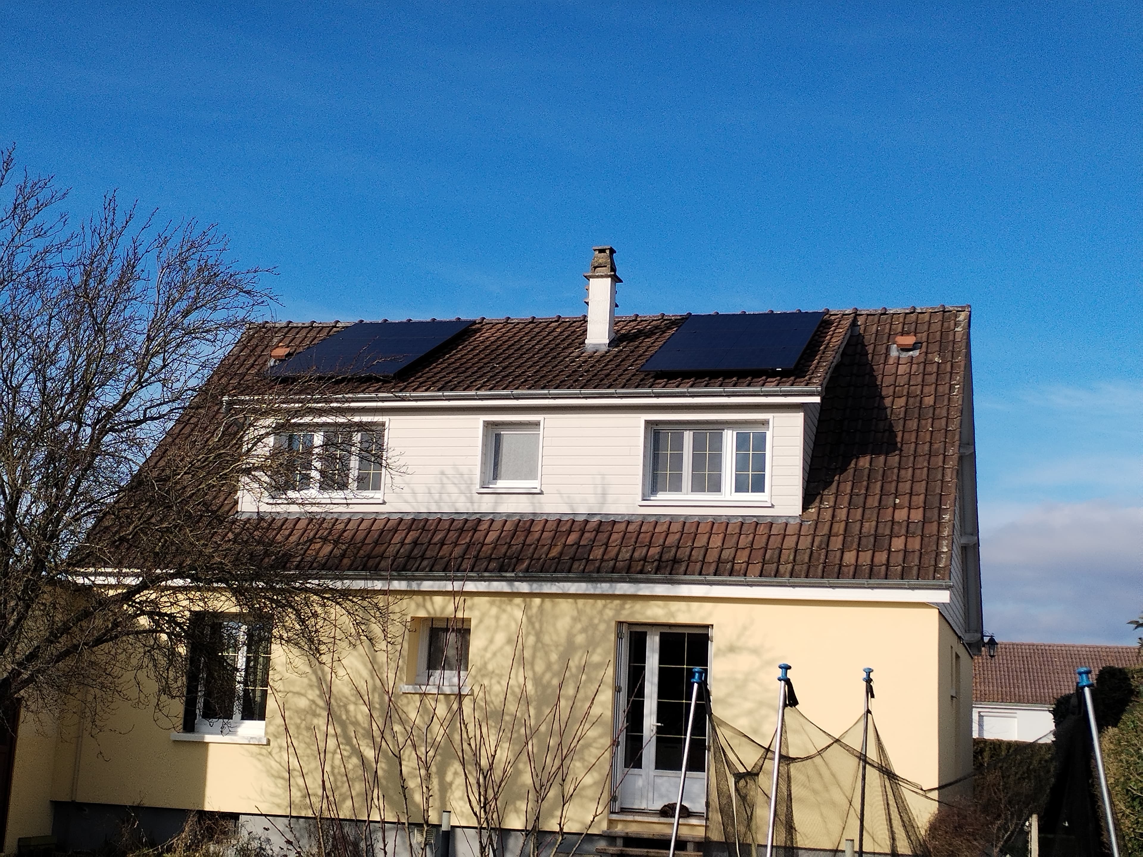 Installation photovoltaïque de 3.0 kWc à Fontenay-sur-Eure