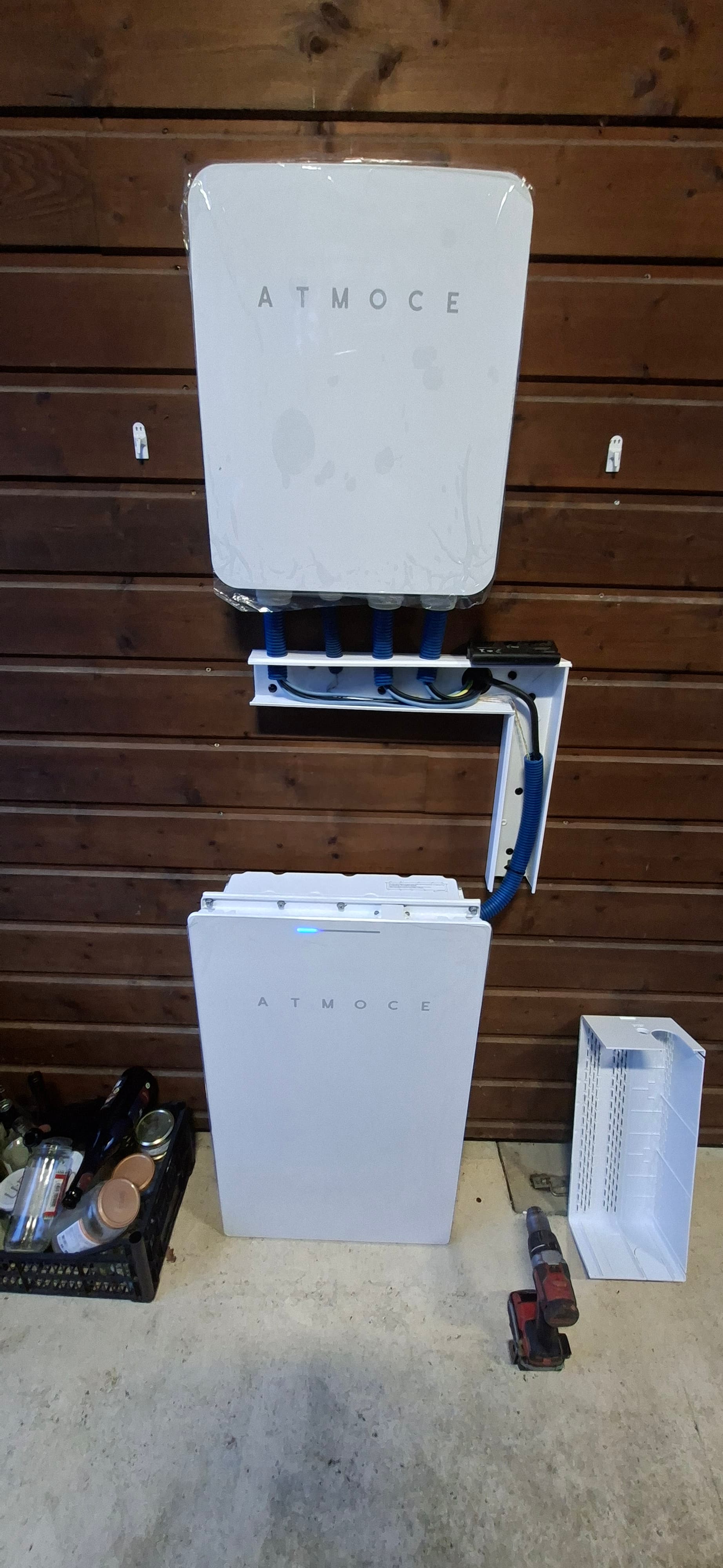 Installation batterie ATMOCE