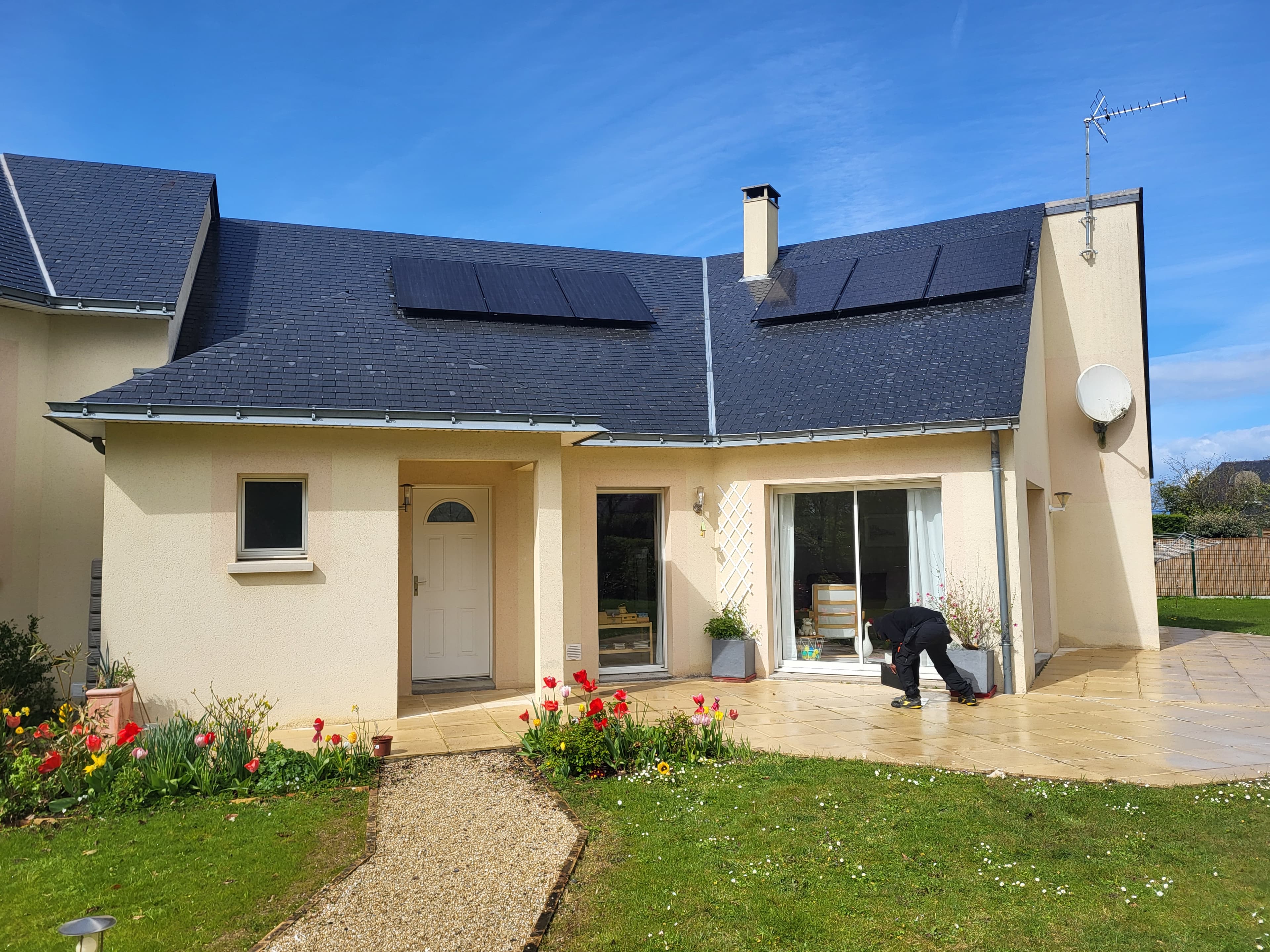 Installation photovoltaïque de 3.0 kWc à Mauges-sur-Loire