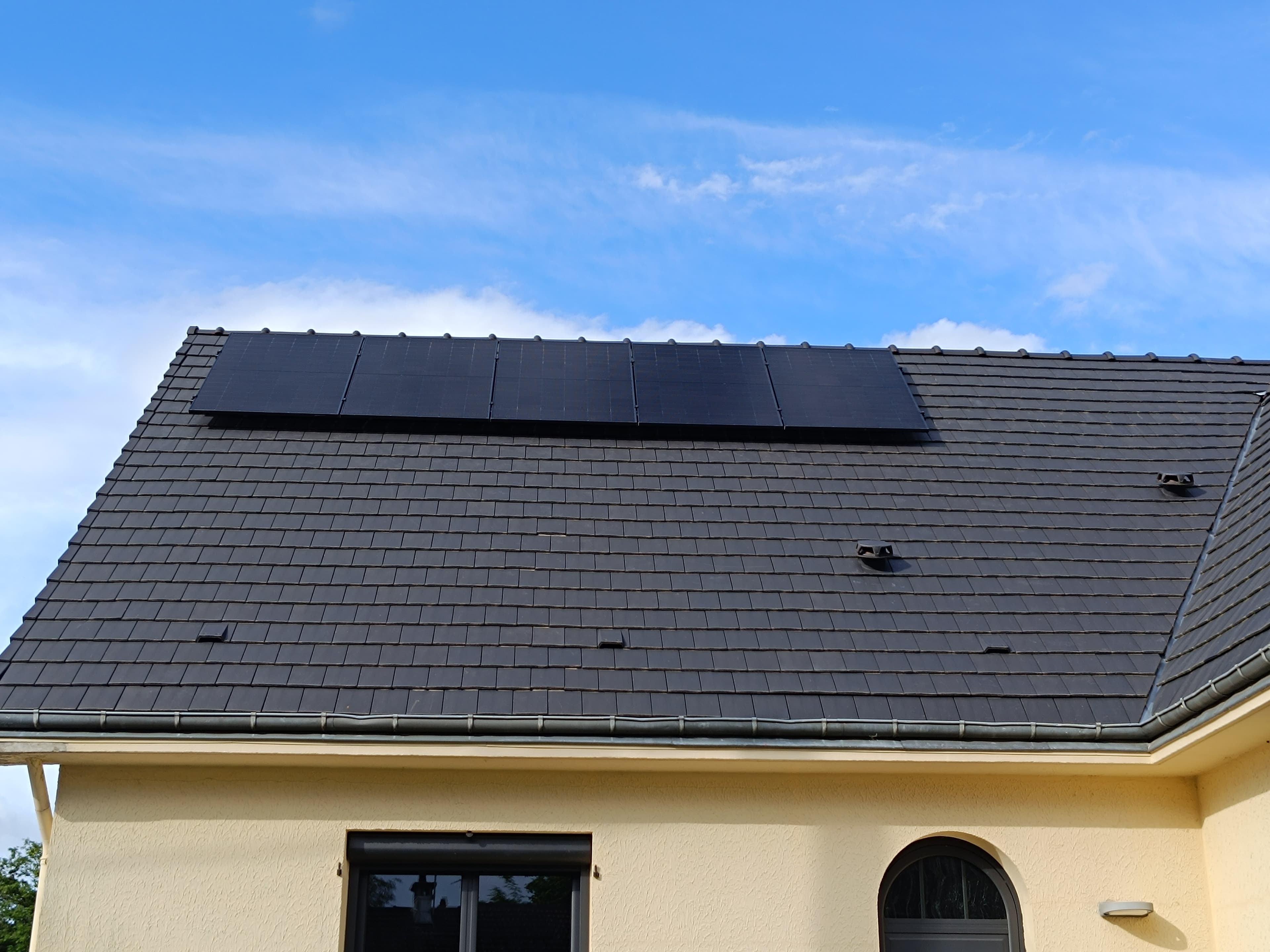 Installation photovoltaïque de 3.4 kWc à Champhol