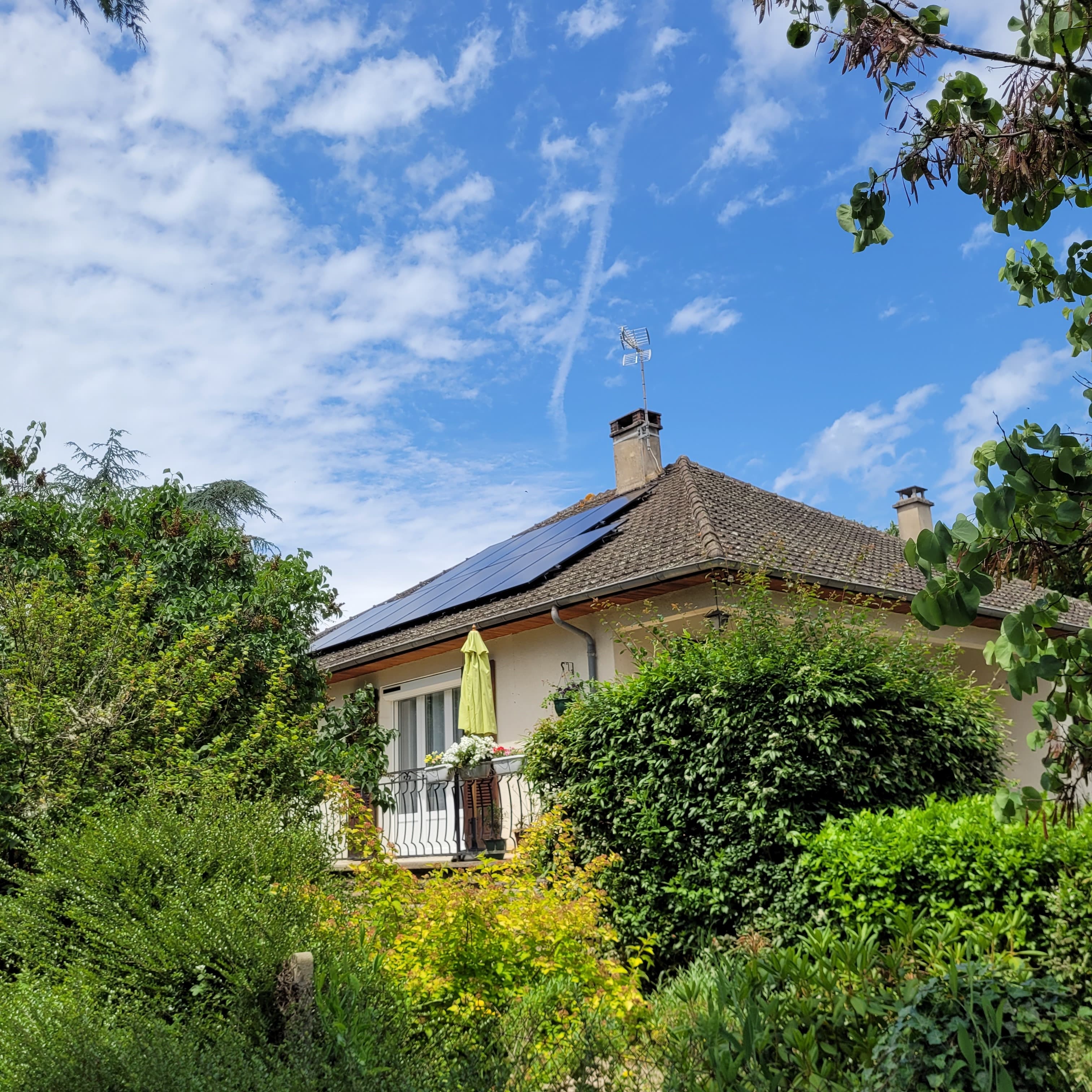 Installation photovoltaïque de 6.0 kWc à Évaux-les-Bains