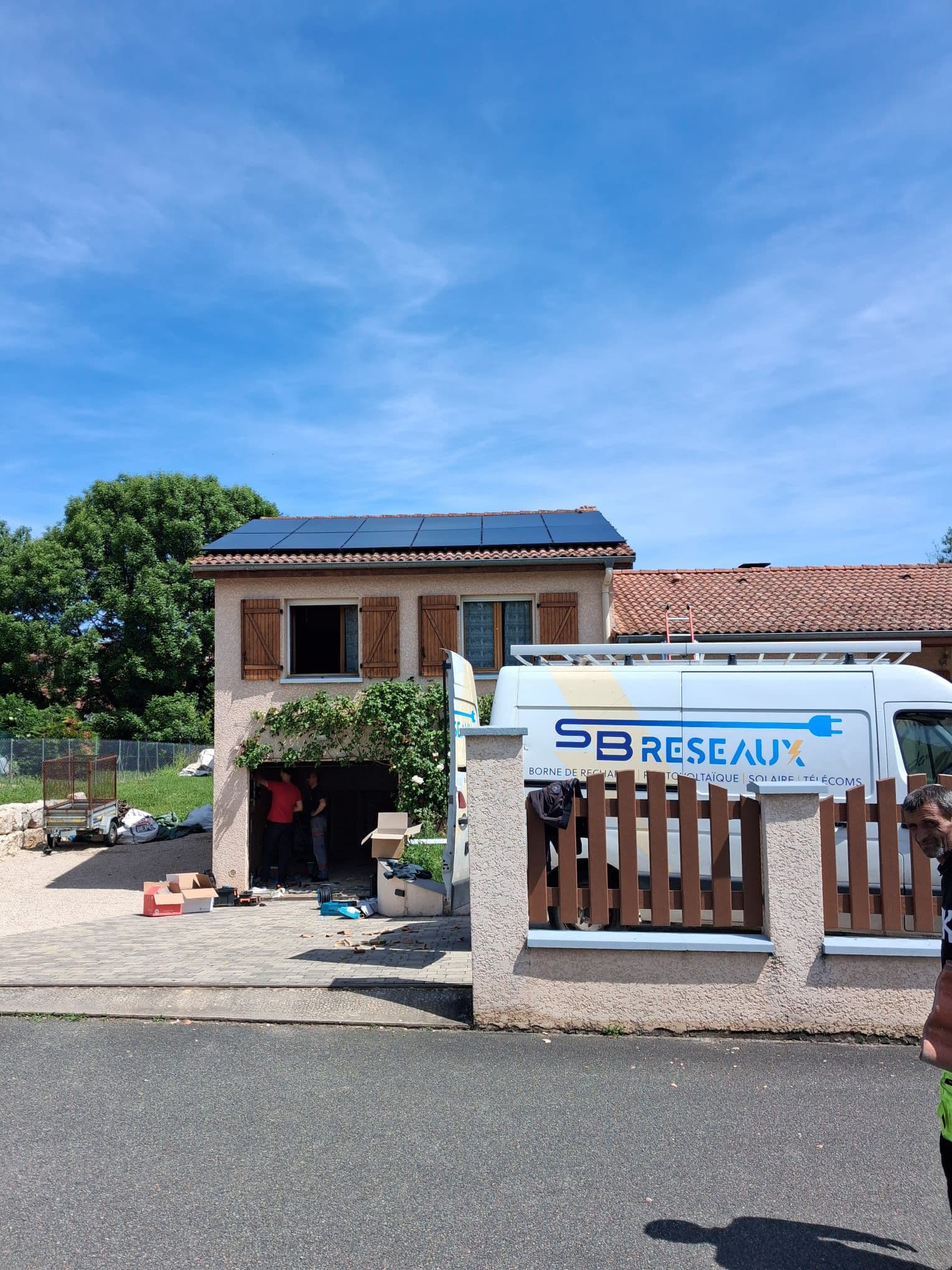 Installation photovoltaïque de 6.0 kWc à Saint-Étienne-des-Oullières