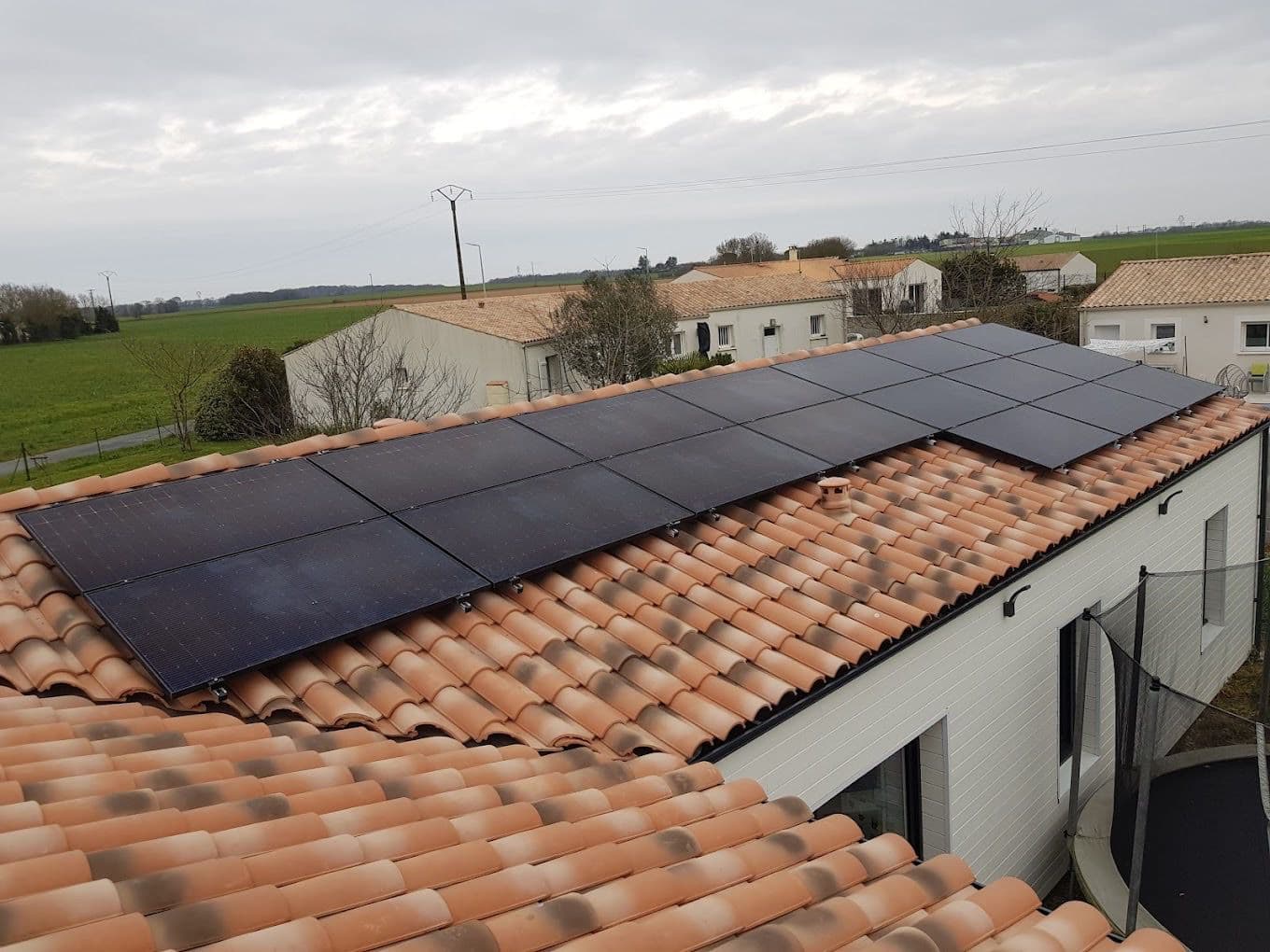 Installation photovoltaïque de 6.75 kWc à Virson