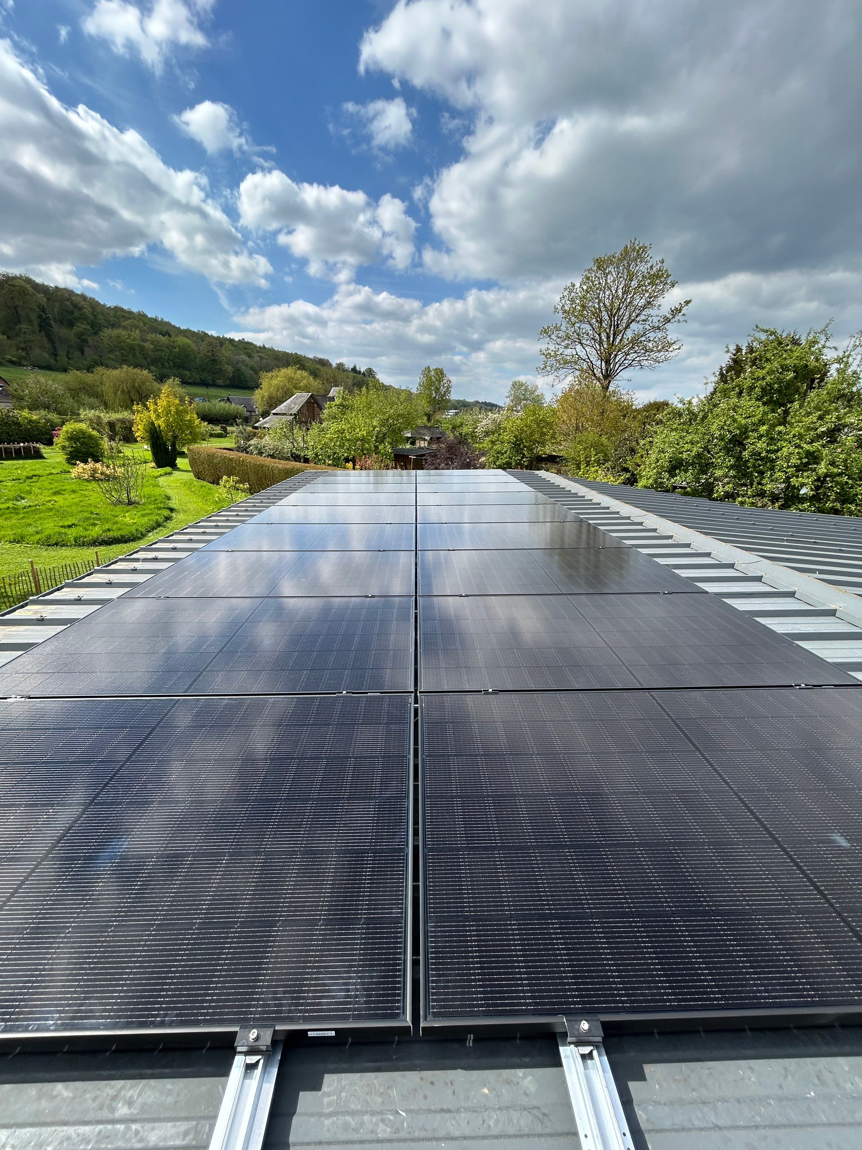 Installation photovoltaïque de 9.0 kWc à Saint-Saëns