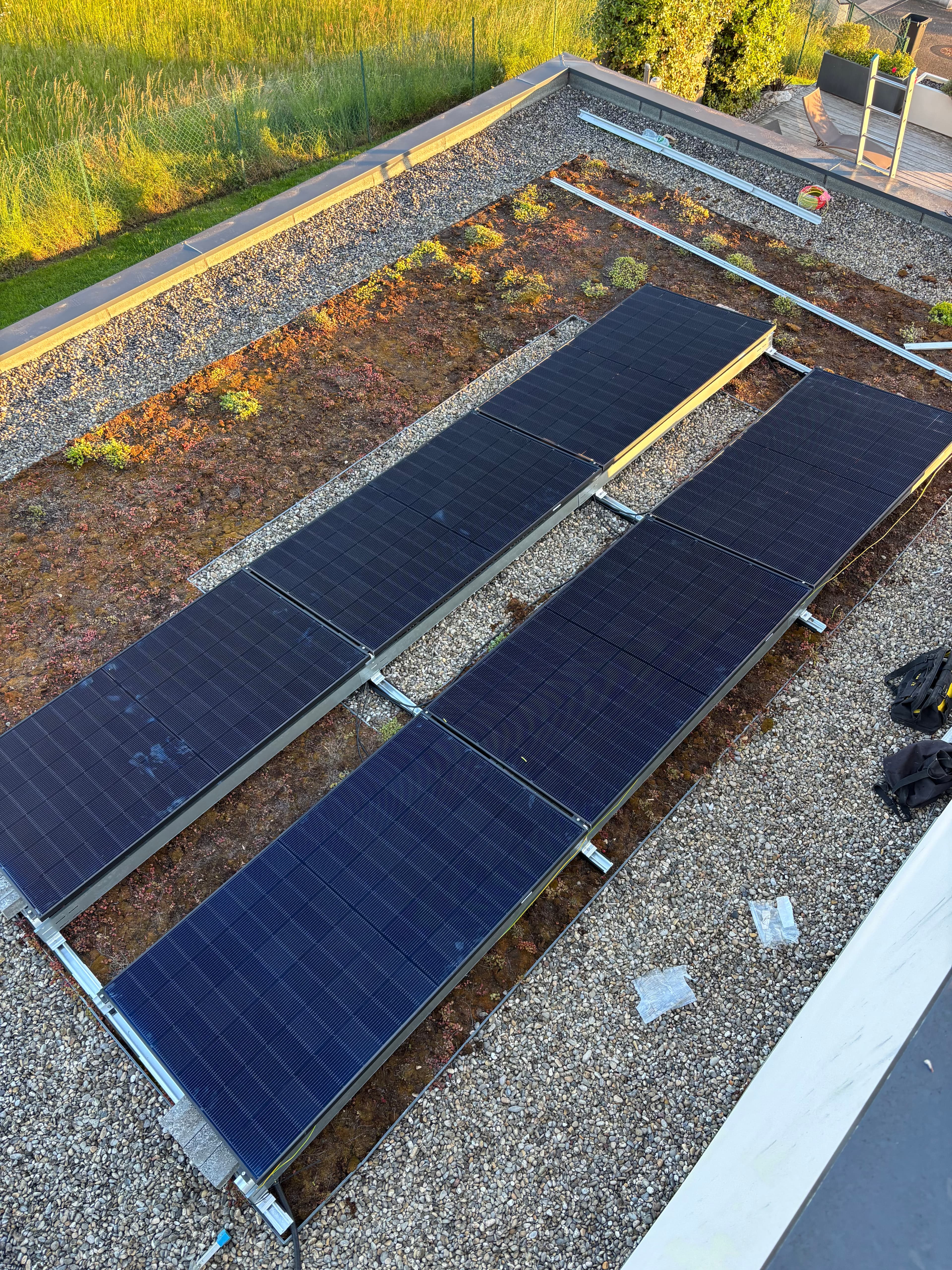 Installation photovoltaïque de 9.0 kWc à Chambœuf